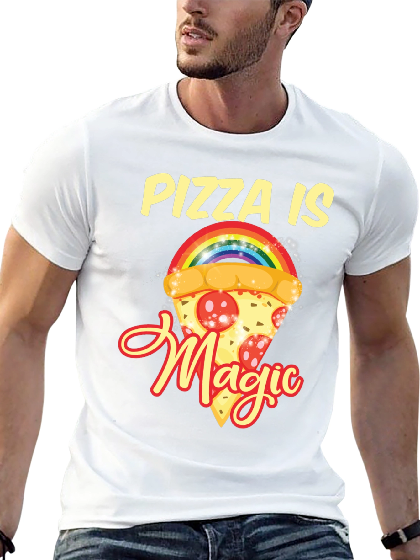 Pizza Is Magic Graphic Tee