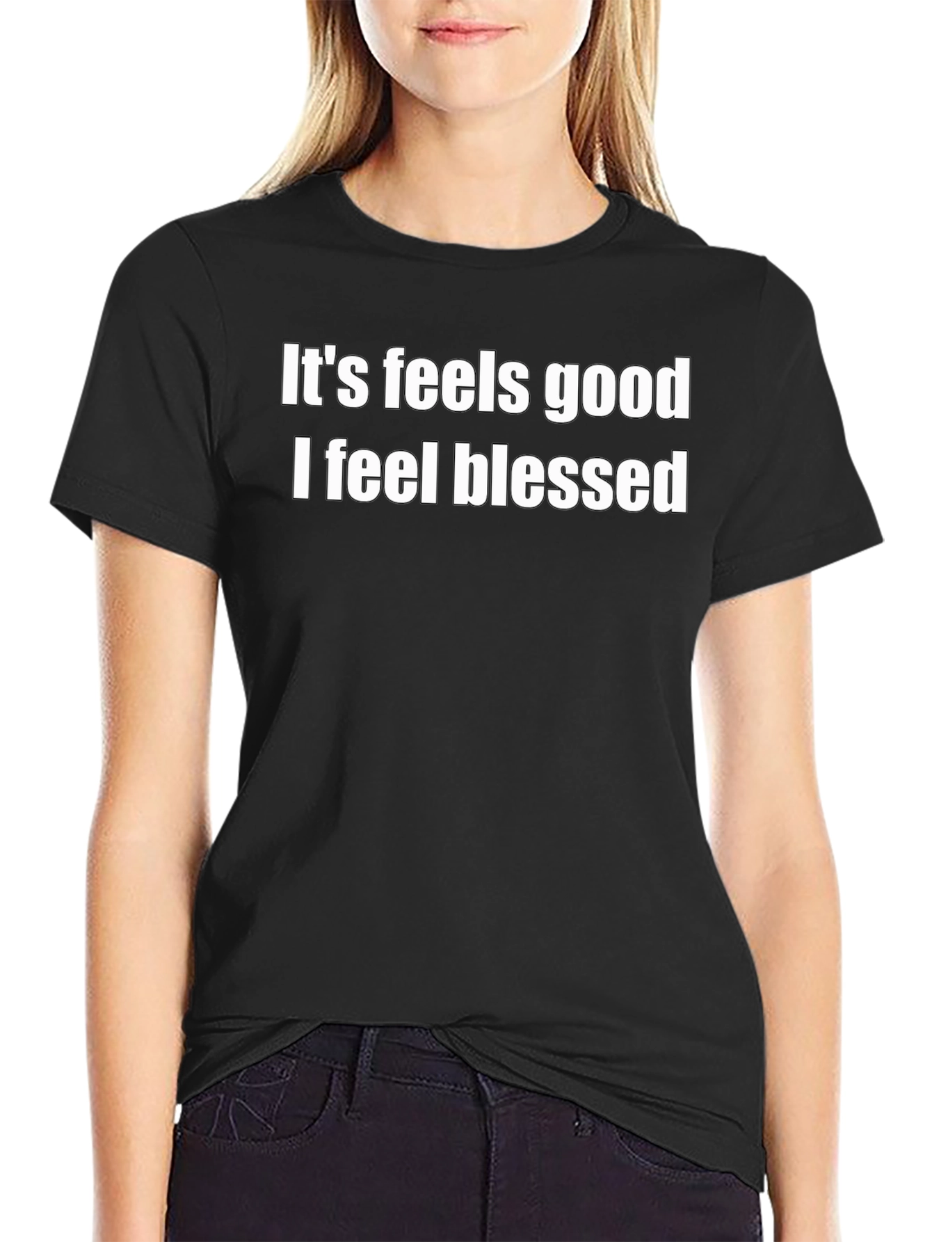 Blessed Tee - It Feels Good Graphic T-Shirt