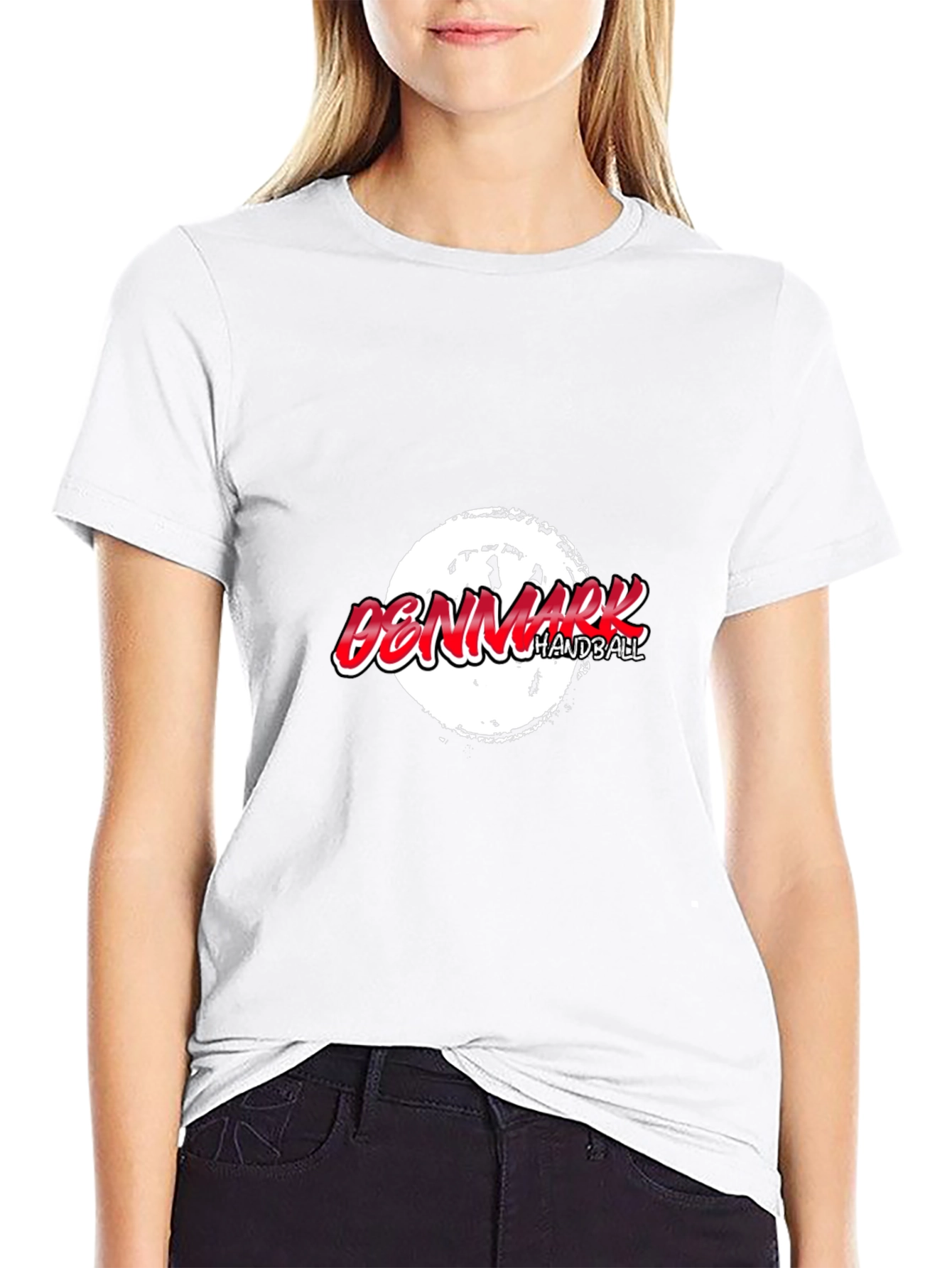 Denmark Handball Black T-Shirt