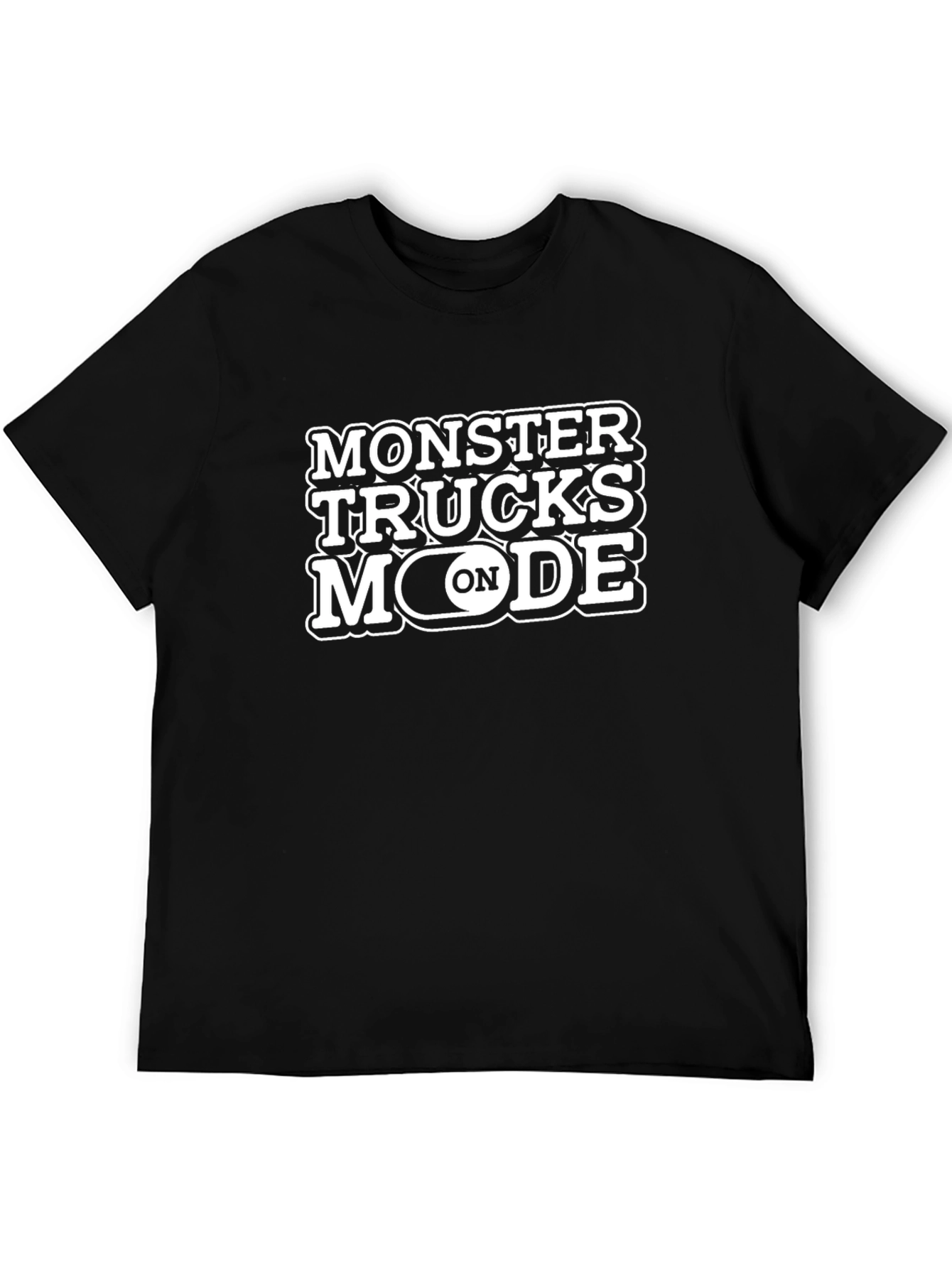 Monster Trucks Mode On Graphic T-Shirt
