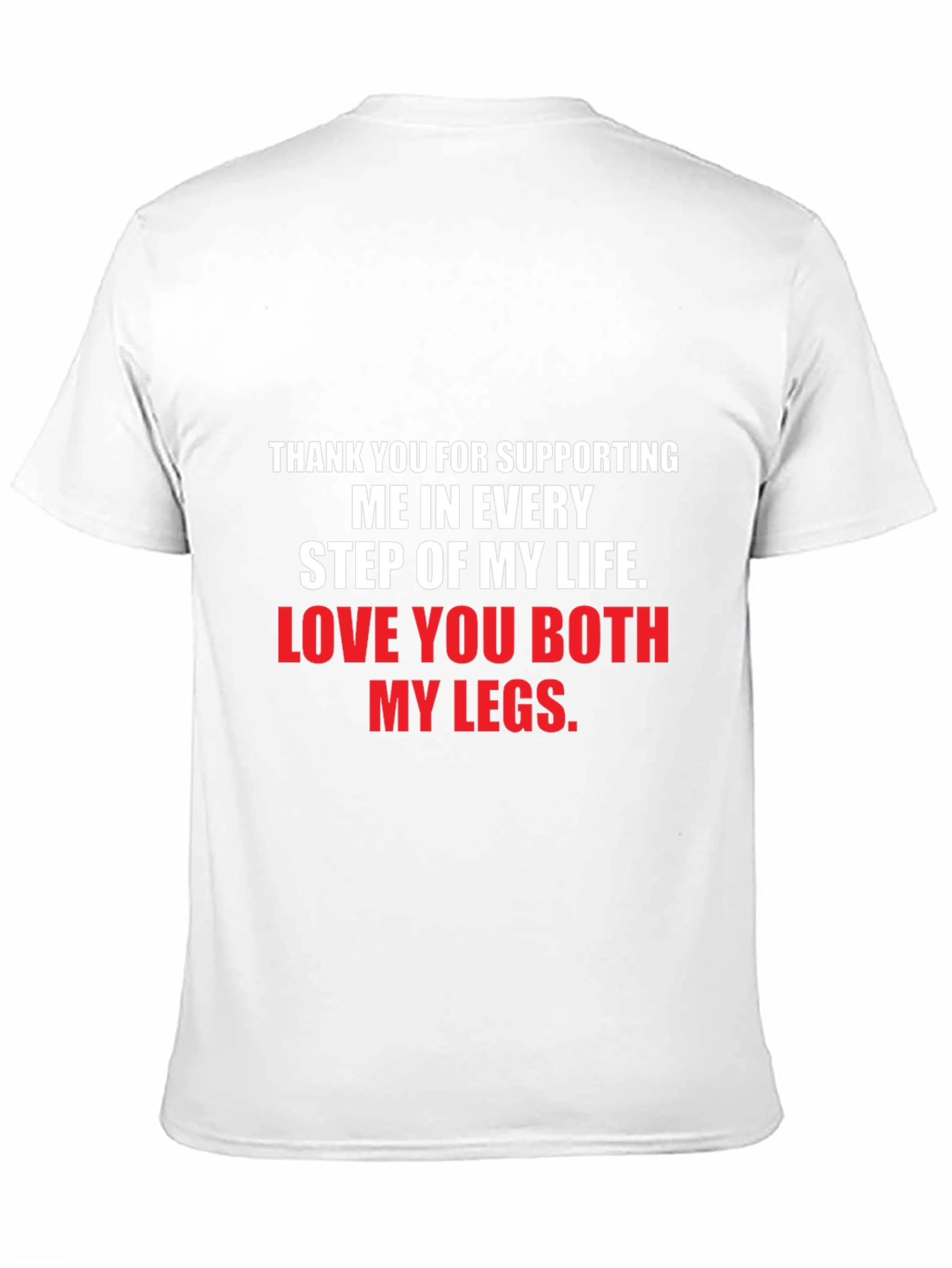 Funny Legs Support T-Shirt