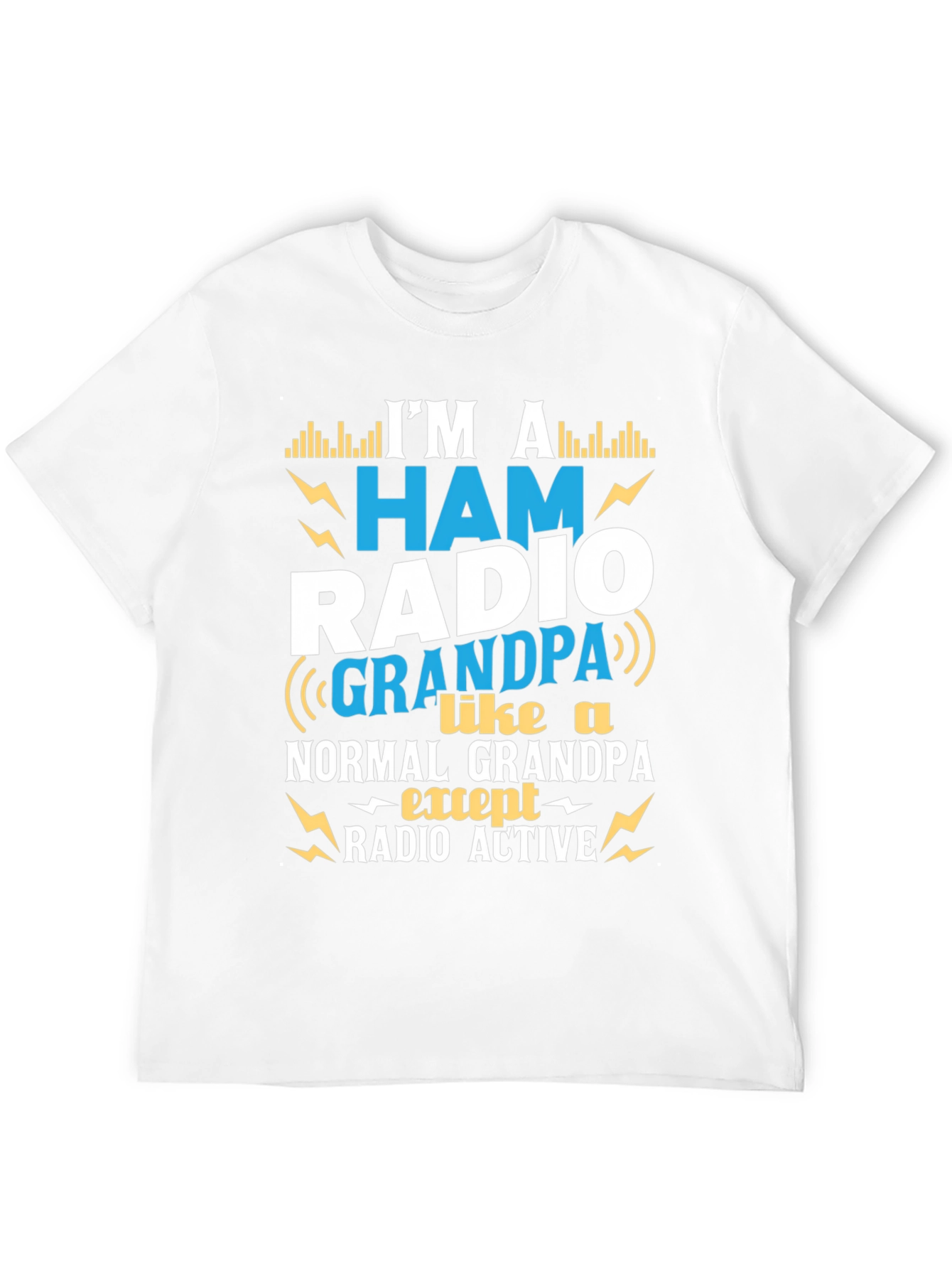 Ham Radio Grandpa T-Shirt - Radio Active Design