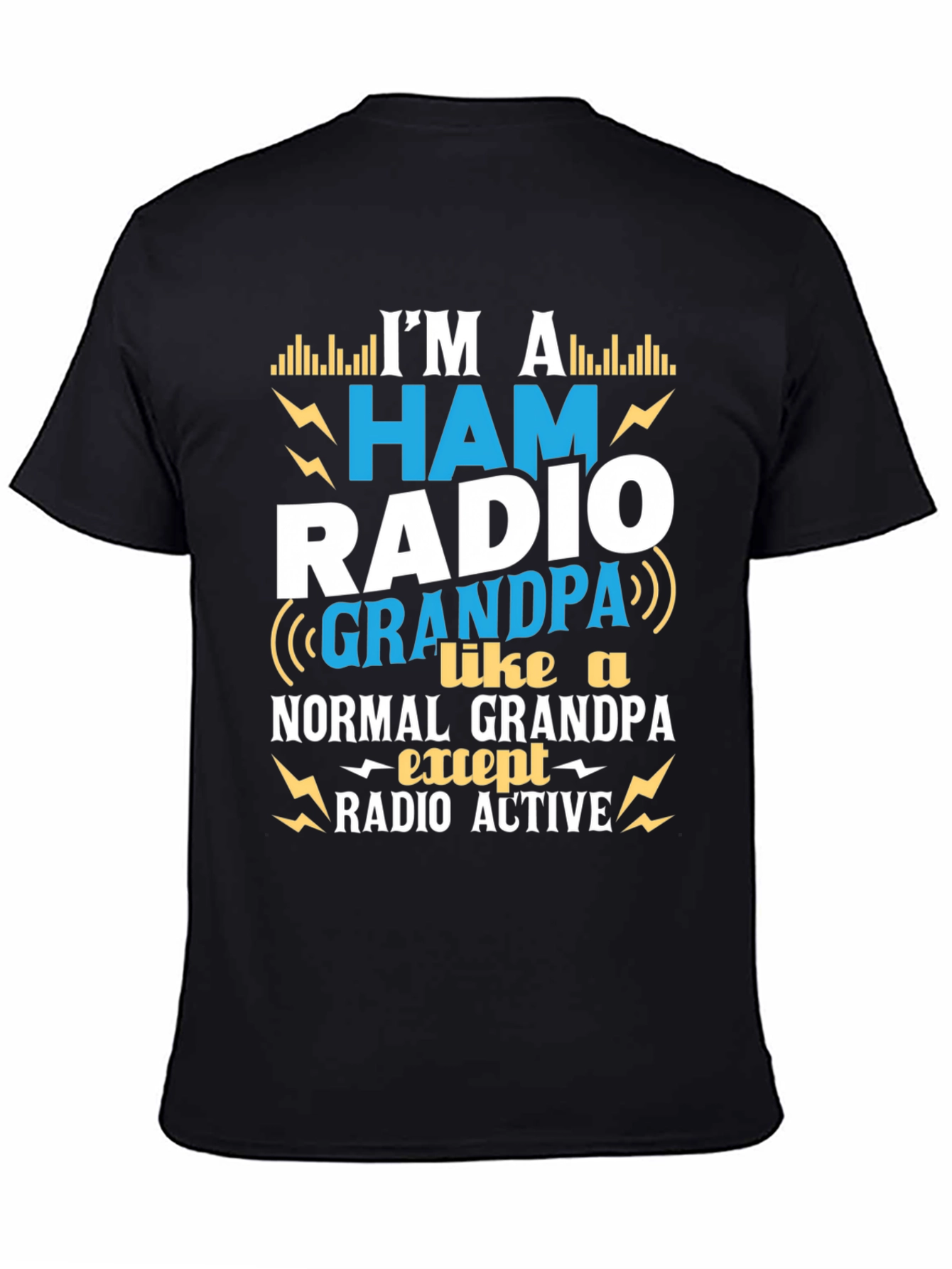 Ham Radio Grandpa T-Shirt - Radio Active Design