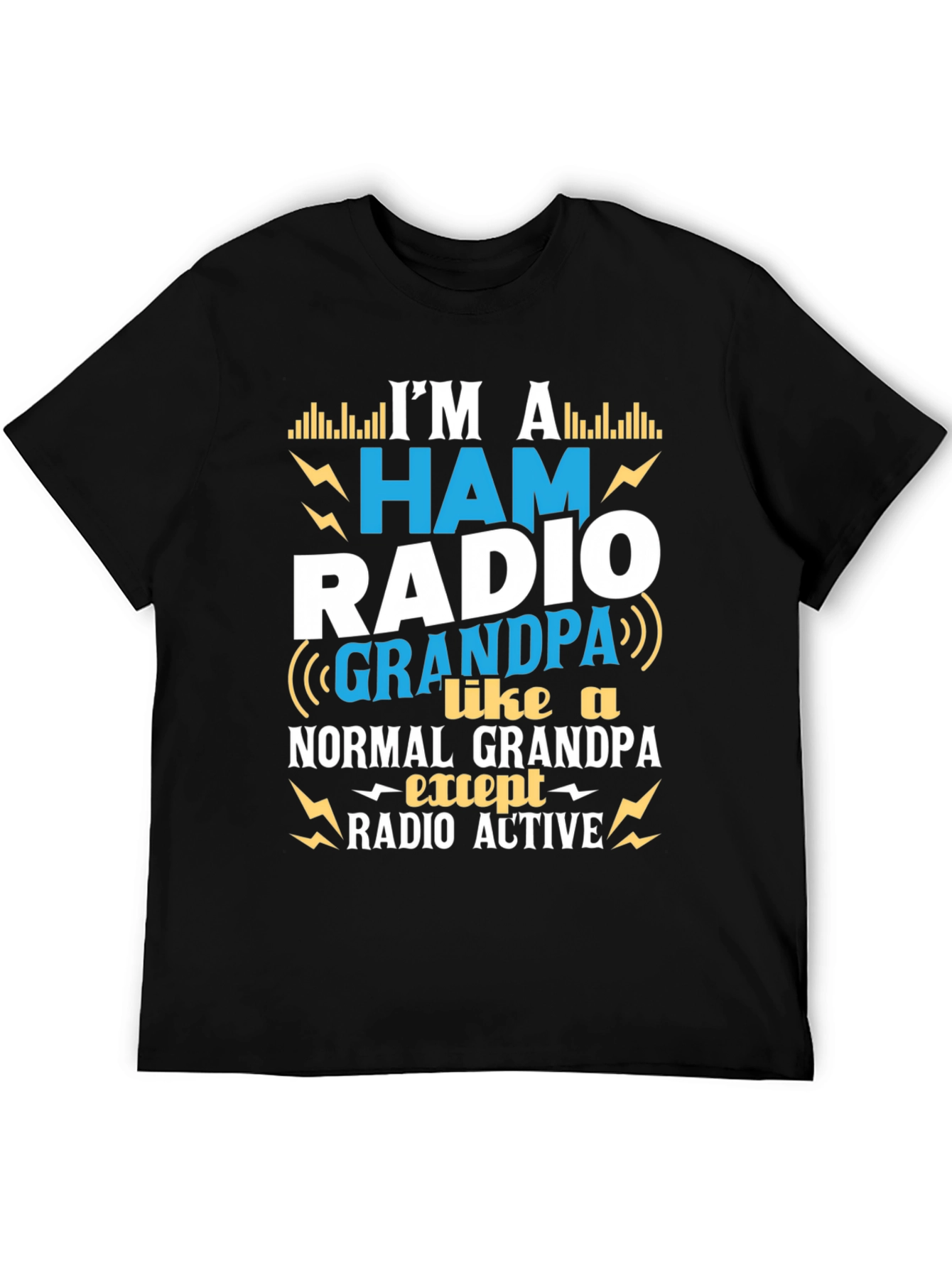 Ham Radio Grandpa T-Shirt - Radio Active Design