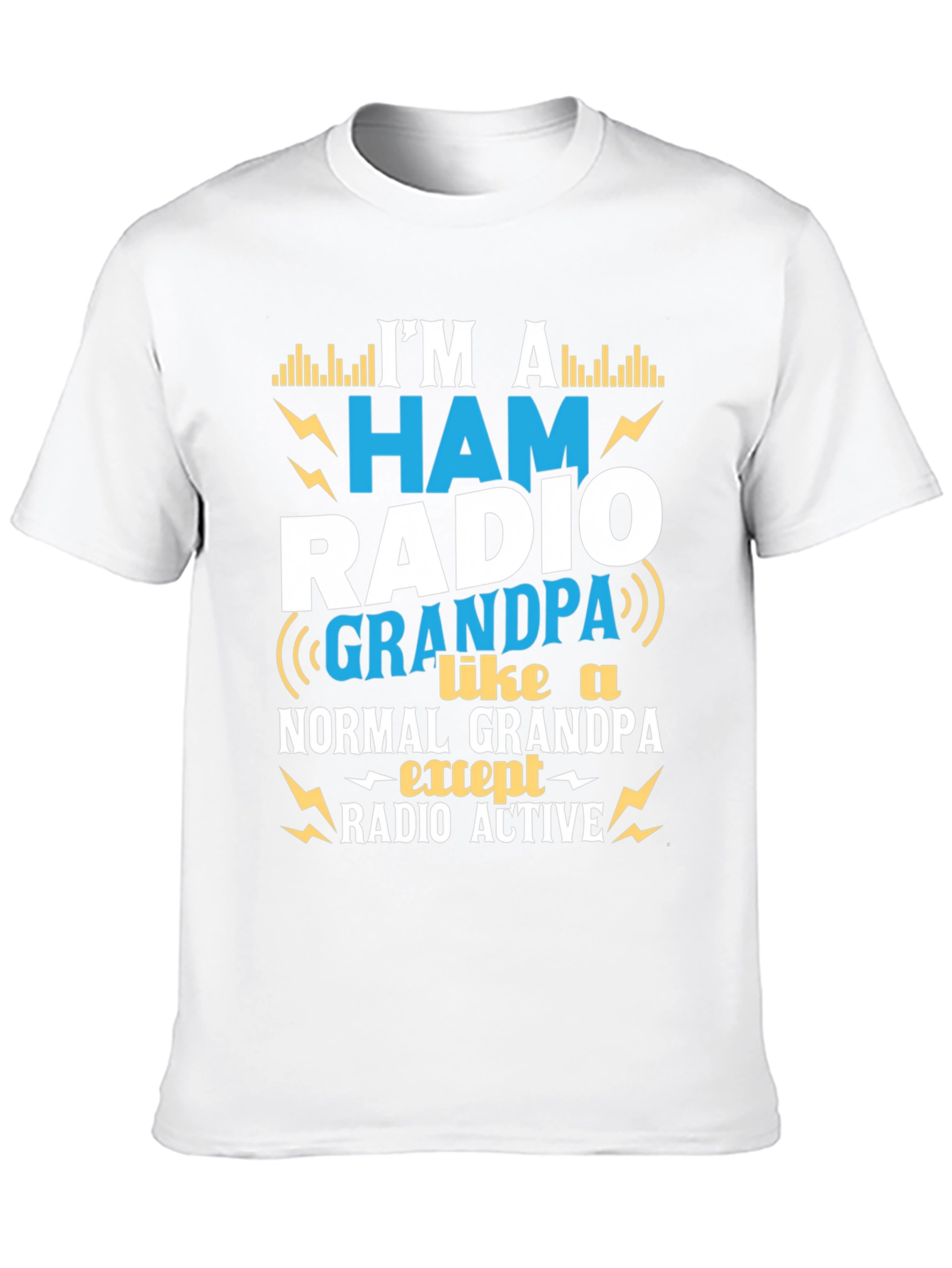 Ham Radio Grandpa T-Shirt - Radio Active Design