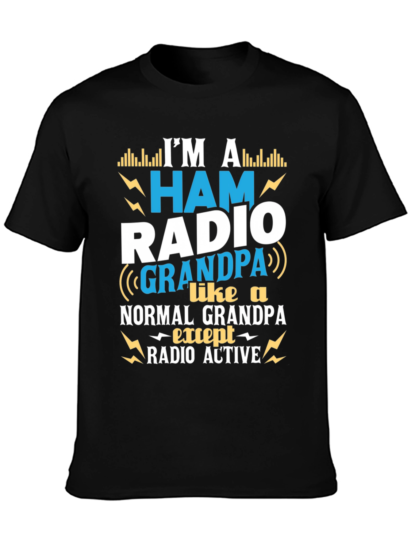 Ham Radio Grandpa T-Shirt - Radio Active Design