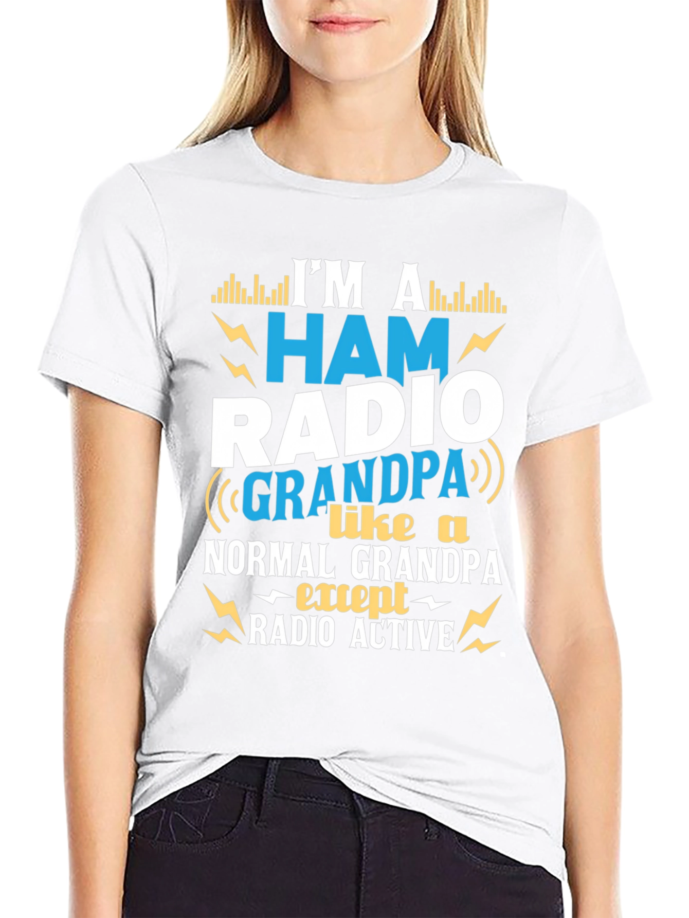 Ham Radio Grandpa T-Shirt - Radio Active Design