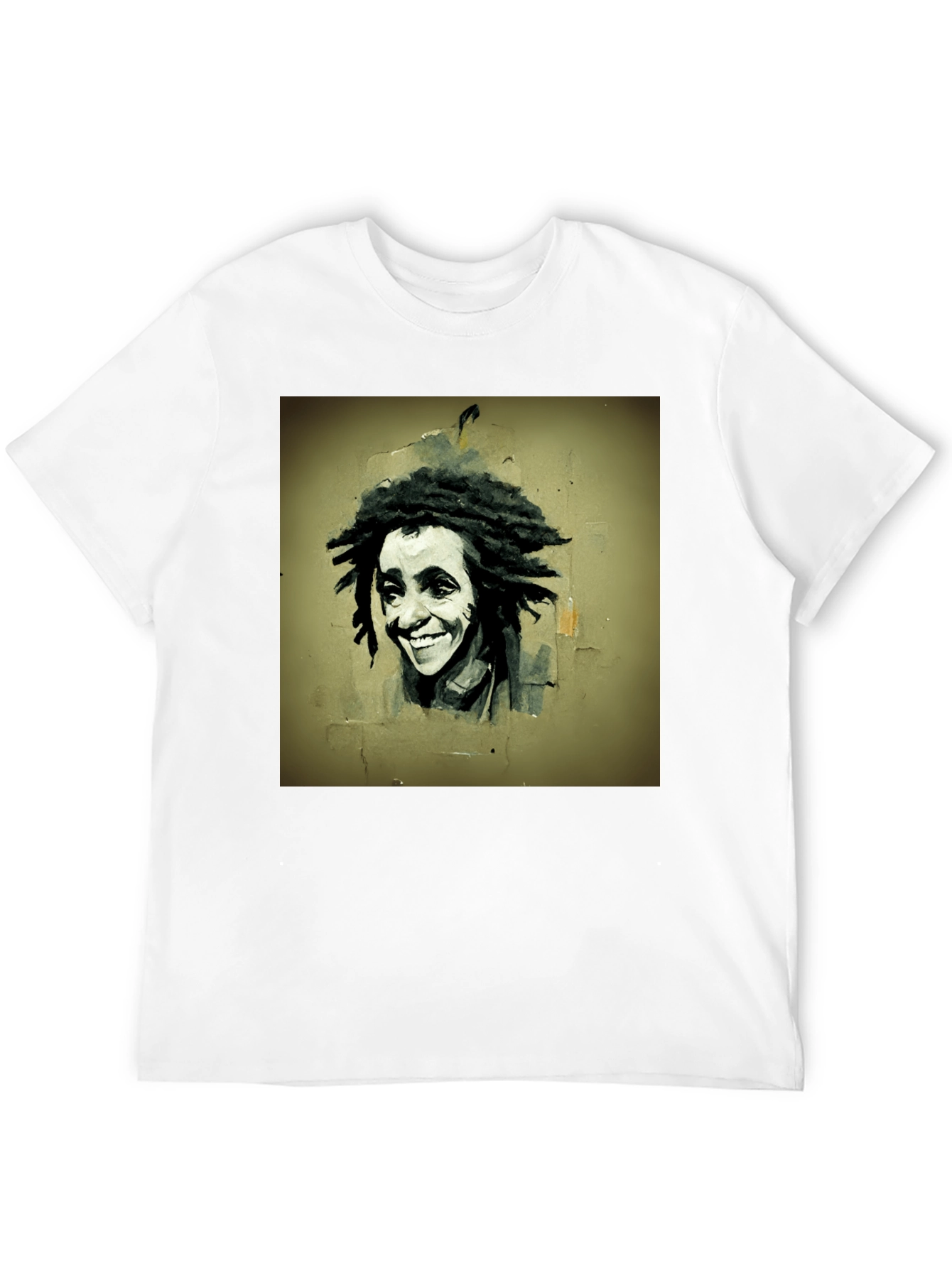 Rasta Portrait Graphic Tee - Unique Style