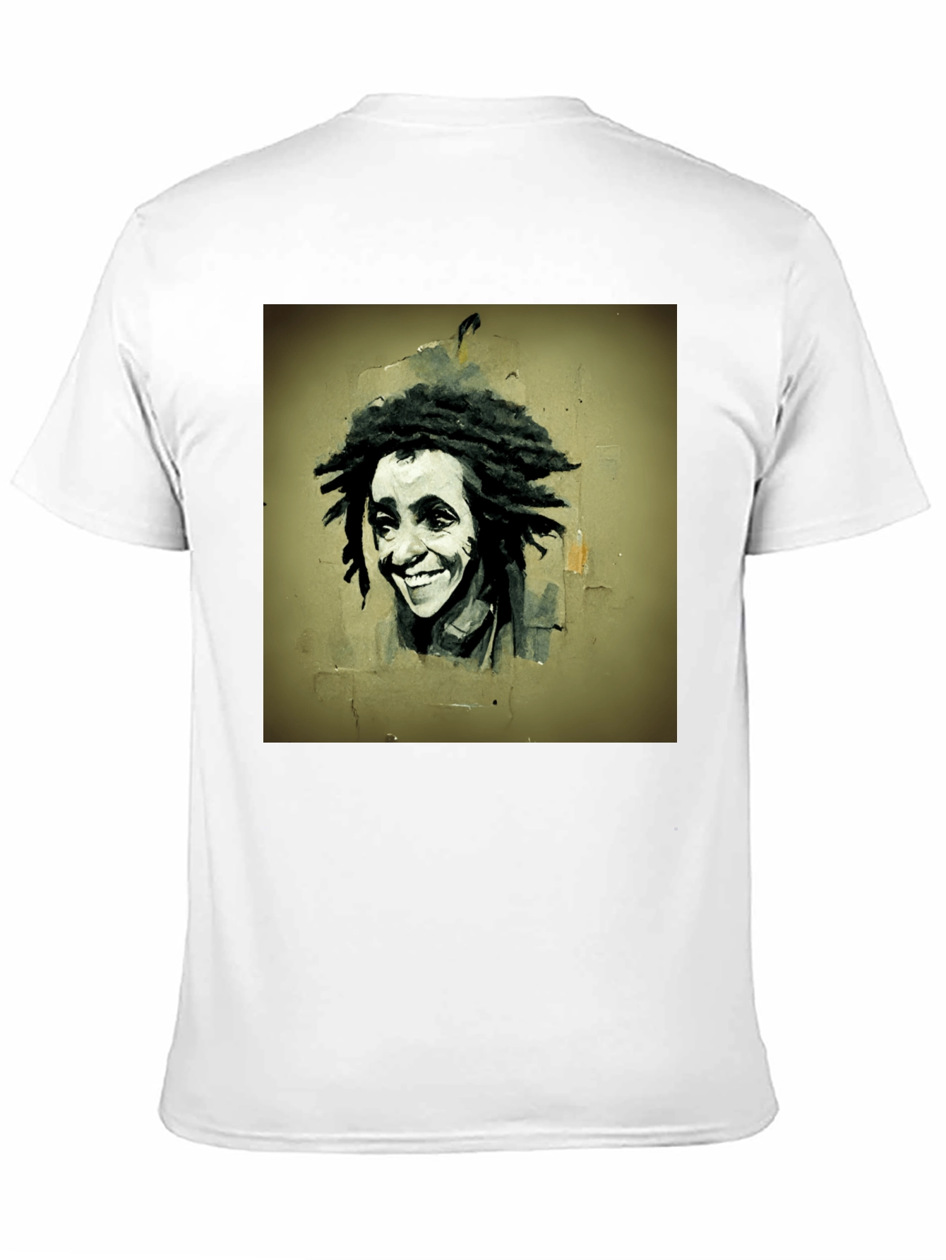 Rasta Portrait Graphic Tee - Unique Style