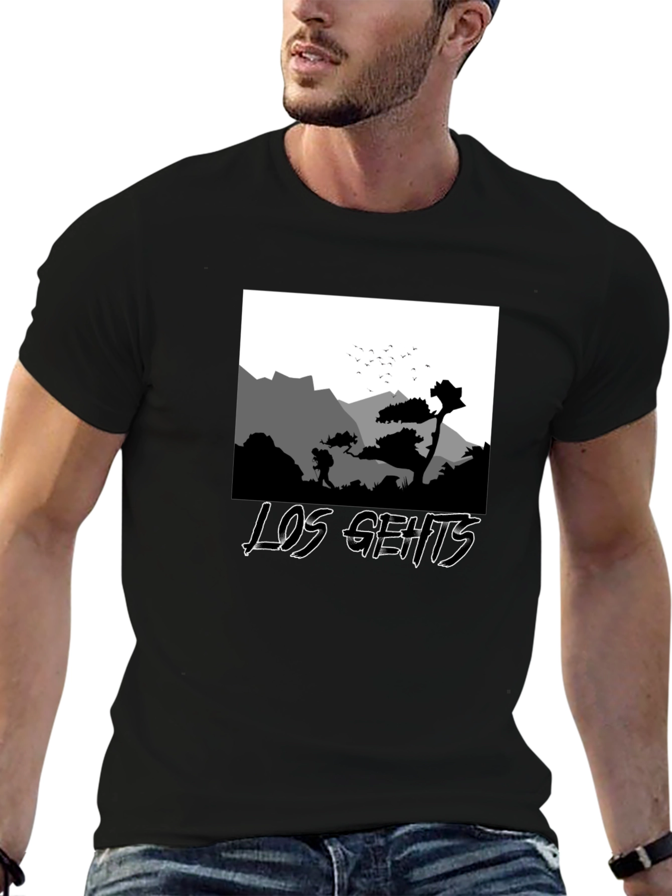 Los Gehts Graphic Tee - Nature Inspired Adventure Shirt