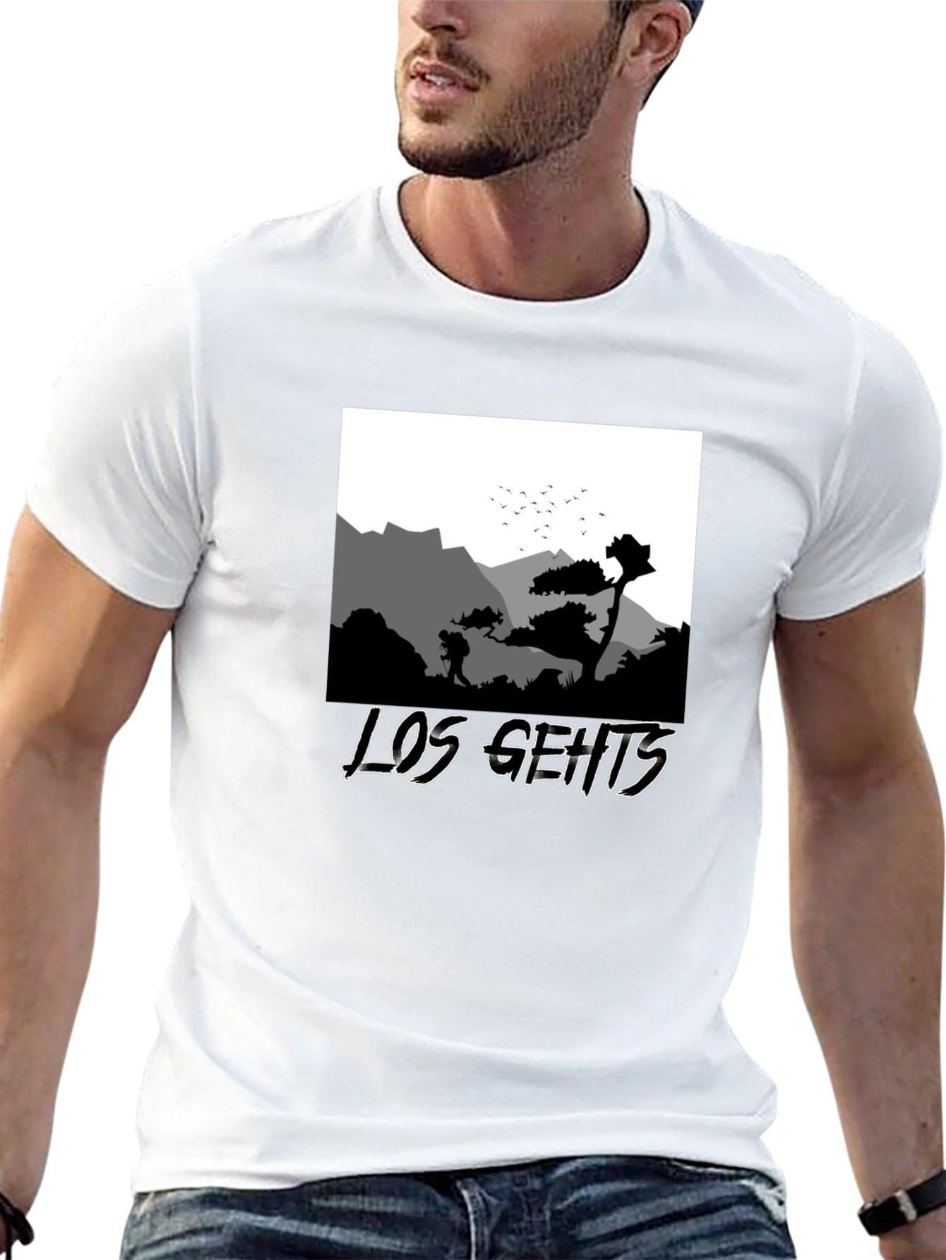 Los Gehts Graphic Tee - Nature Inspired Adventure Shirt