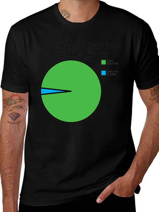 Lily Pad Chart T-Shirt - Novelty Graphic Tee