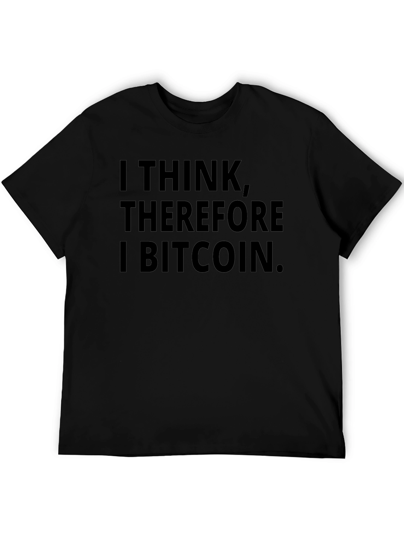I Think Therefore I Bitcoin T-Shirt