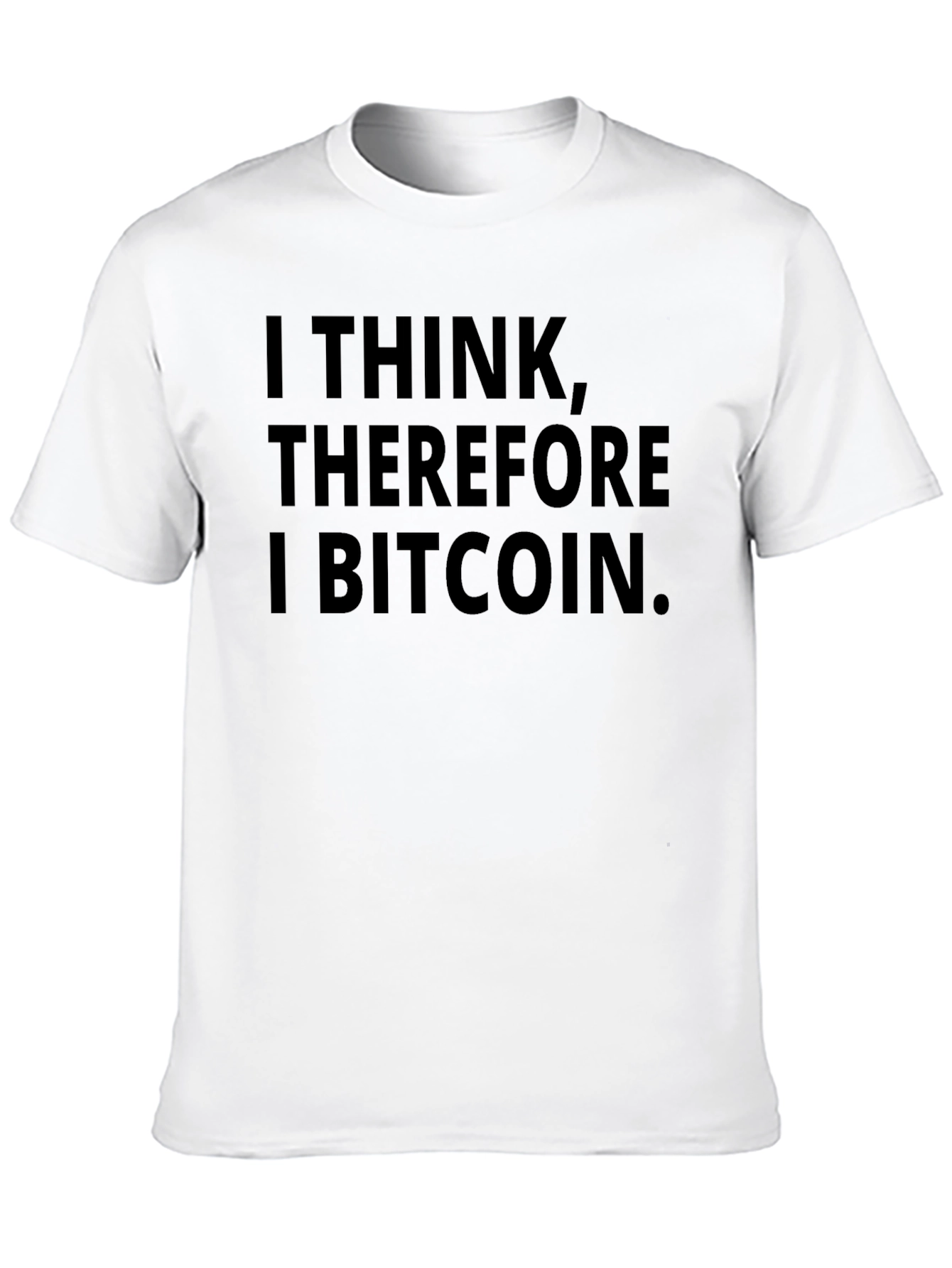 I Think Therefore I Bitcoin T-Shirt