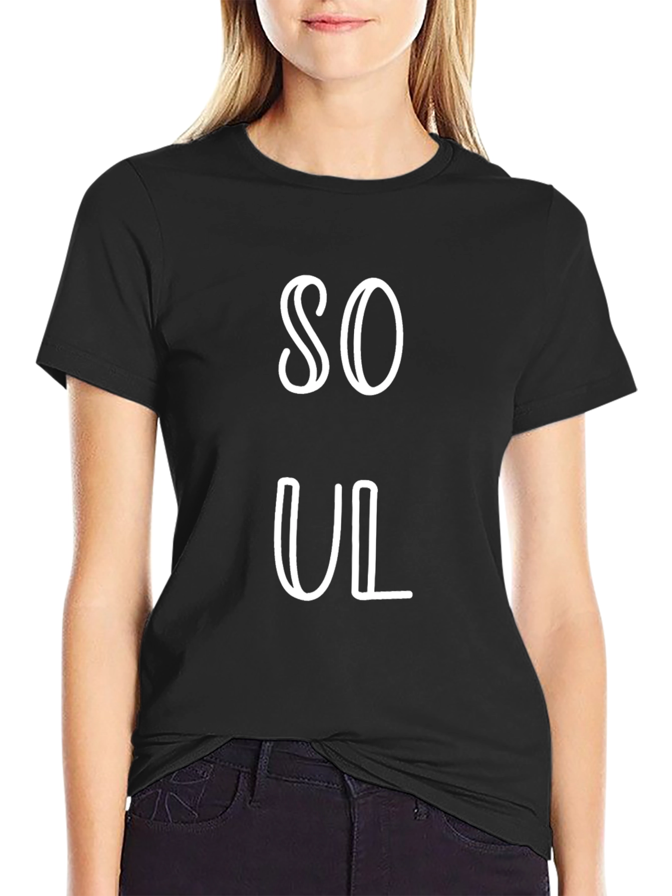 Soul Graphic Black T-Shirt