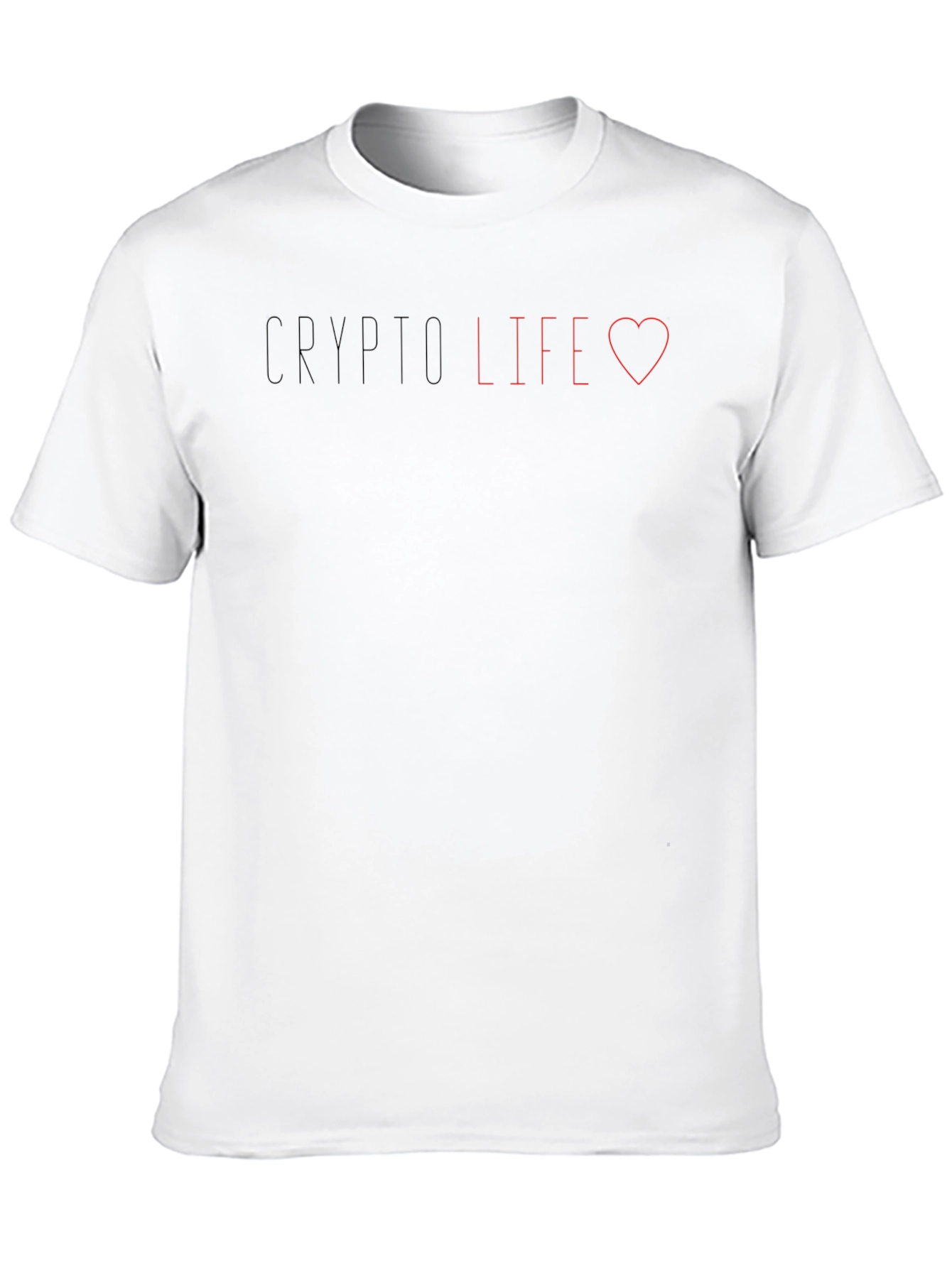 Crypto Life T-Shirt - Bitcoin Lover Tee