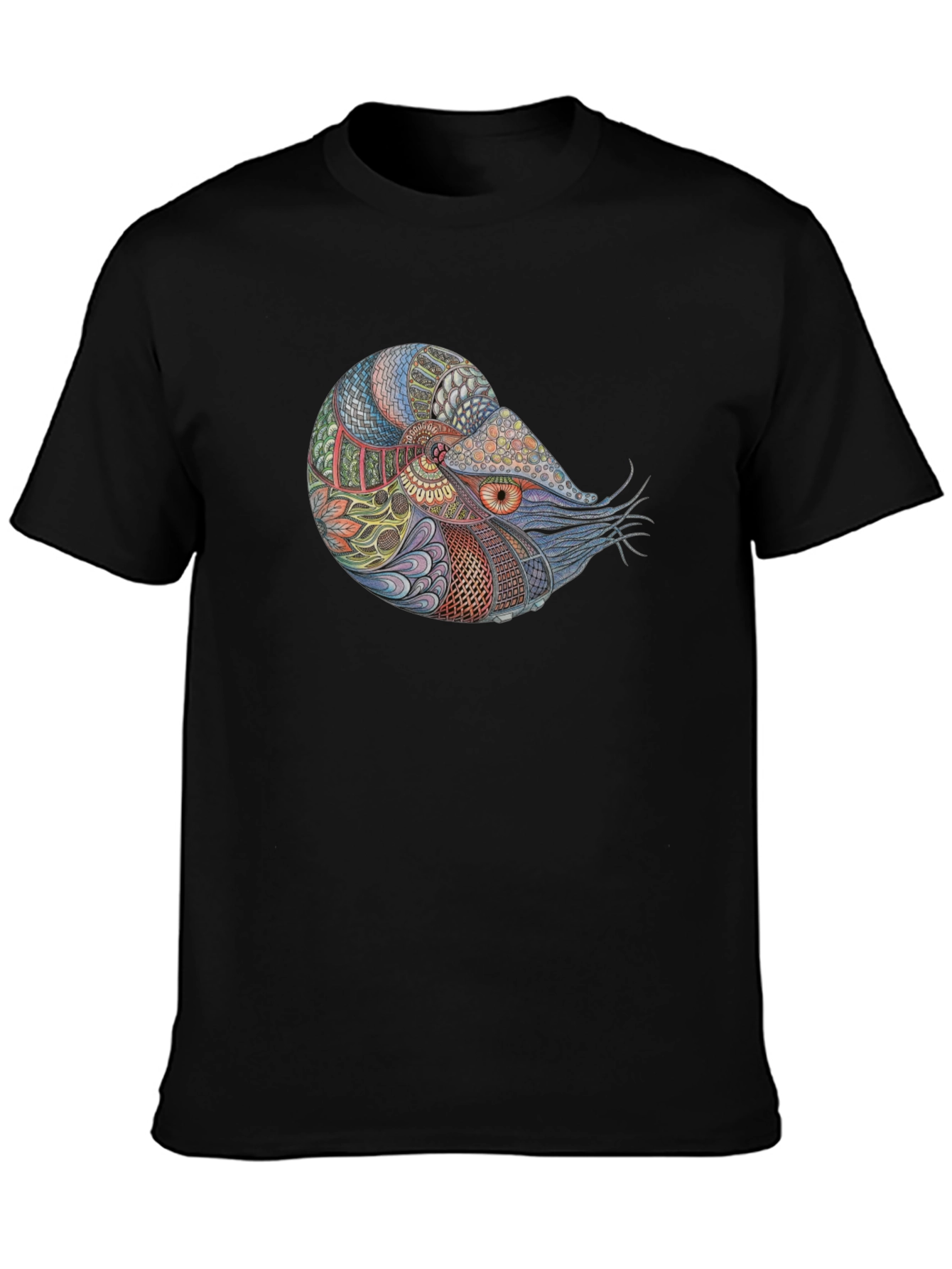 Nautilus Graphic Black T-Shirt
