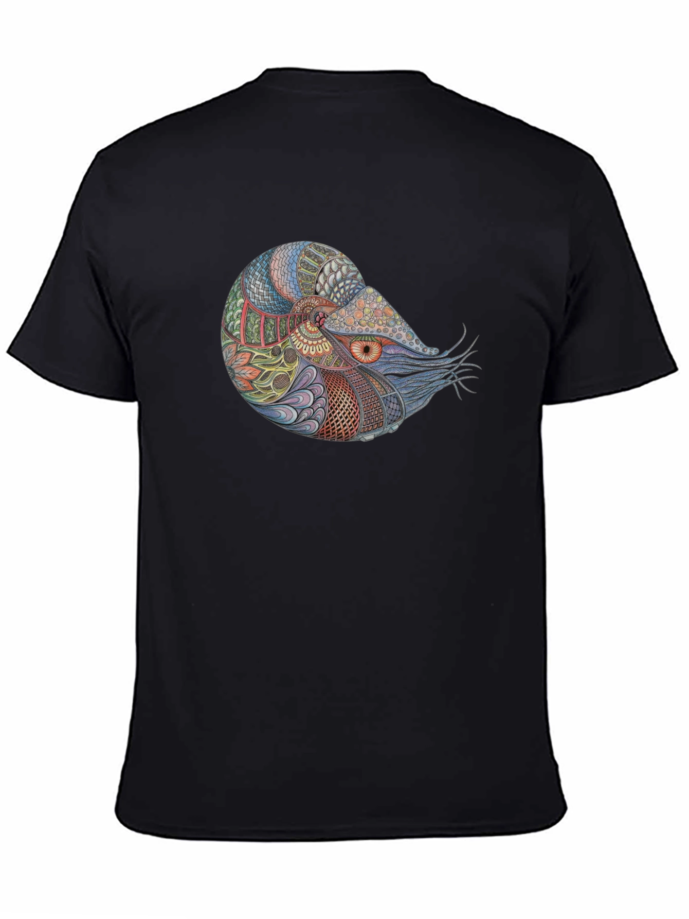 Nautilus Graphic Black T-Shirt