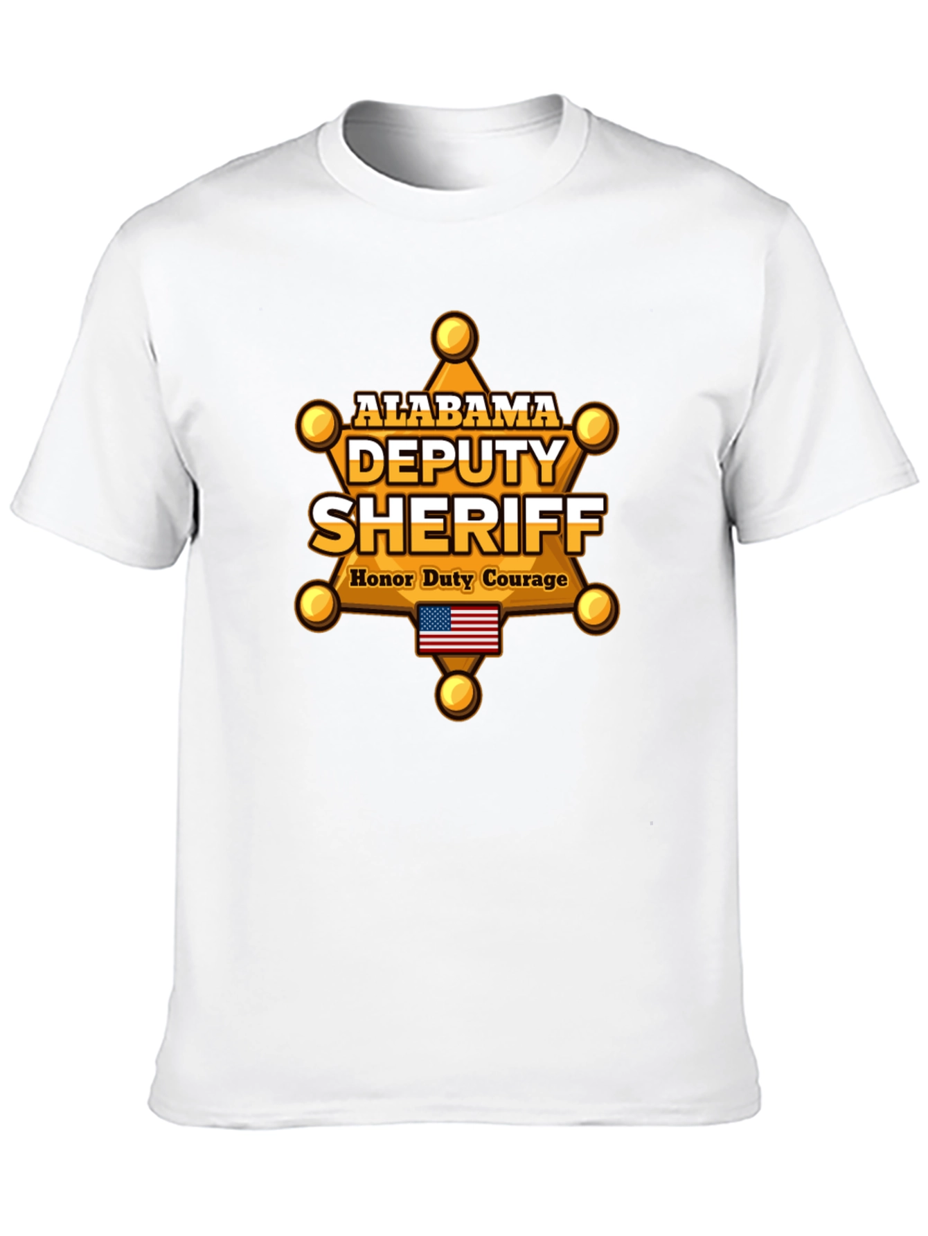 Alabama Deputy Sheriff Graphic T-Shirt