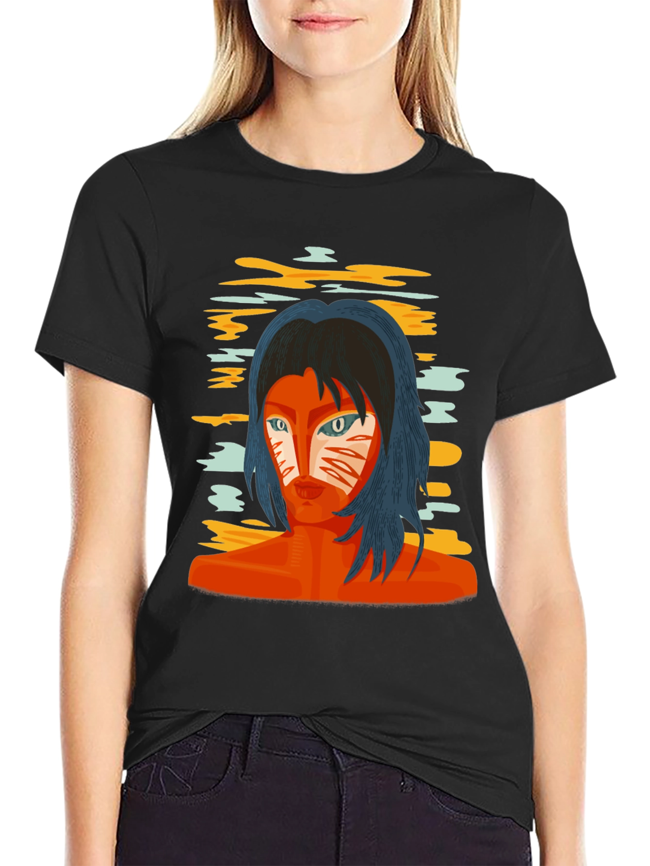 Abstract Art T-Shirt - Unisex Crew Neck