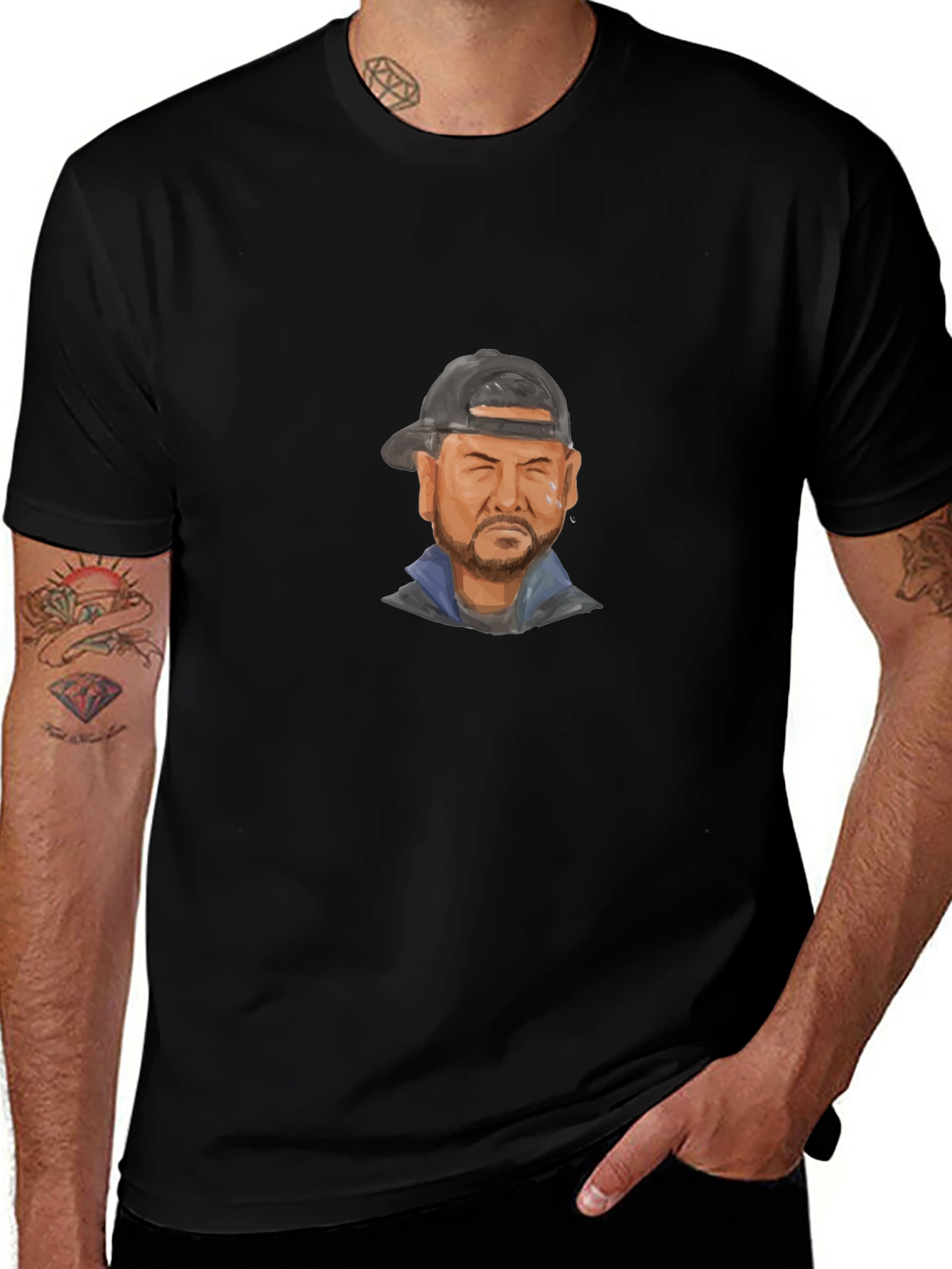 Cool Man Graphic Print T-Shirt