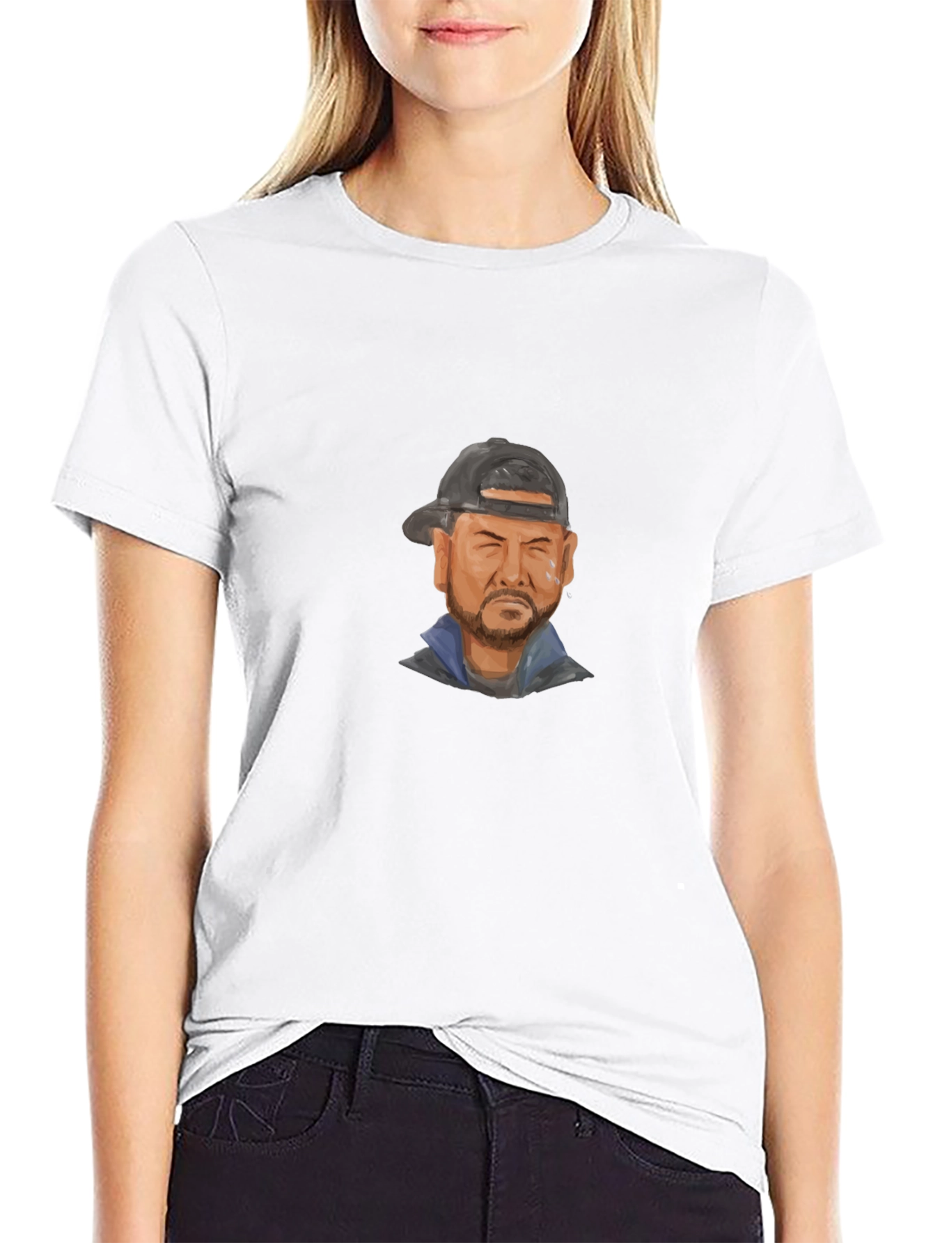 Cool Man Graphic Print T-Shirt