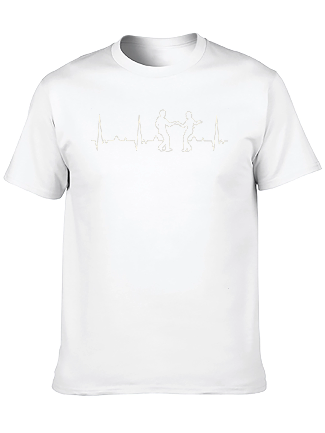 Dance Beat T-Shirt - Rhythm Heartbeat Tee