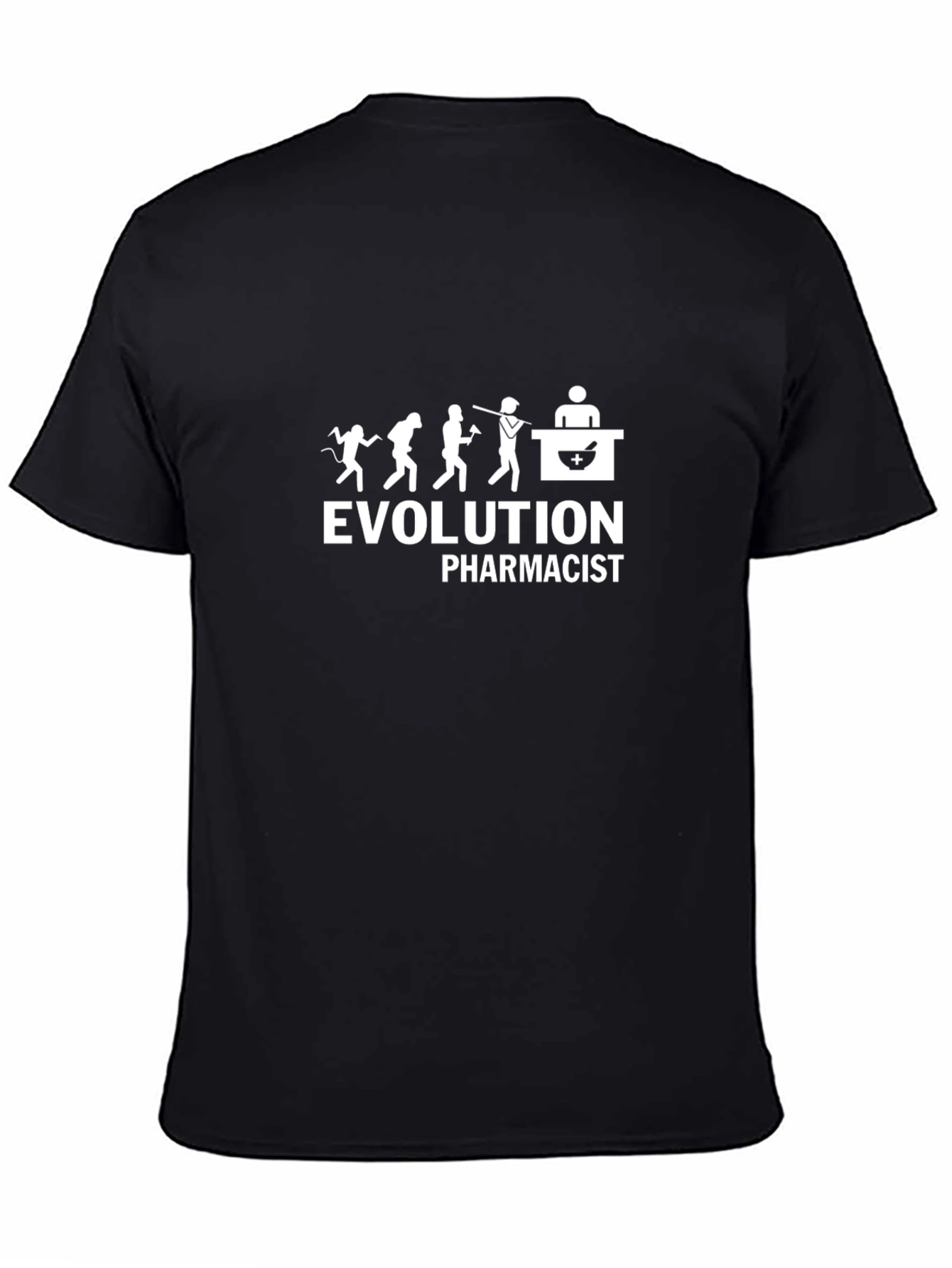 Evolution Pharmacist Black T-Shirt