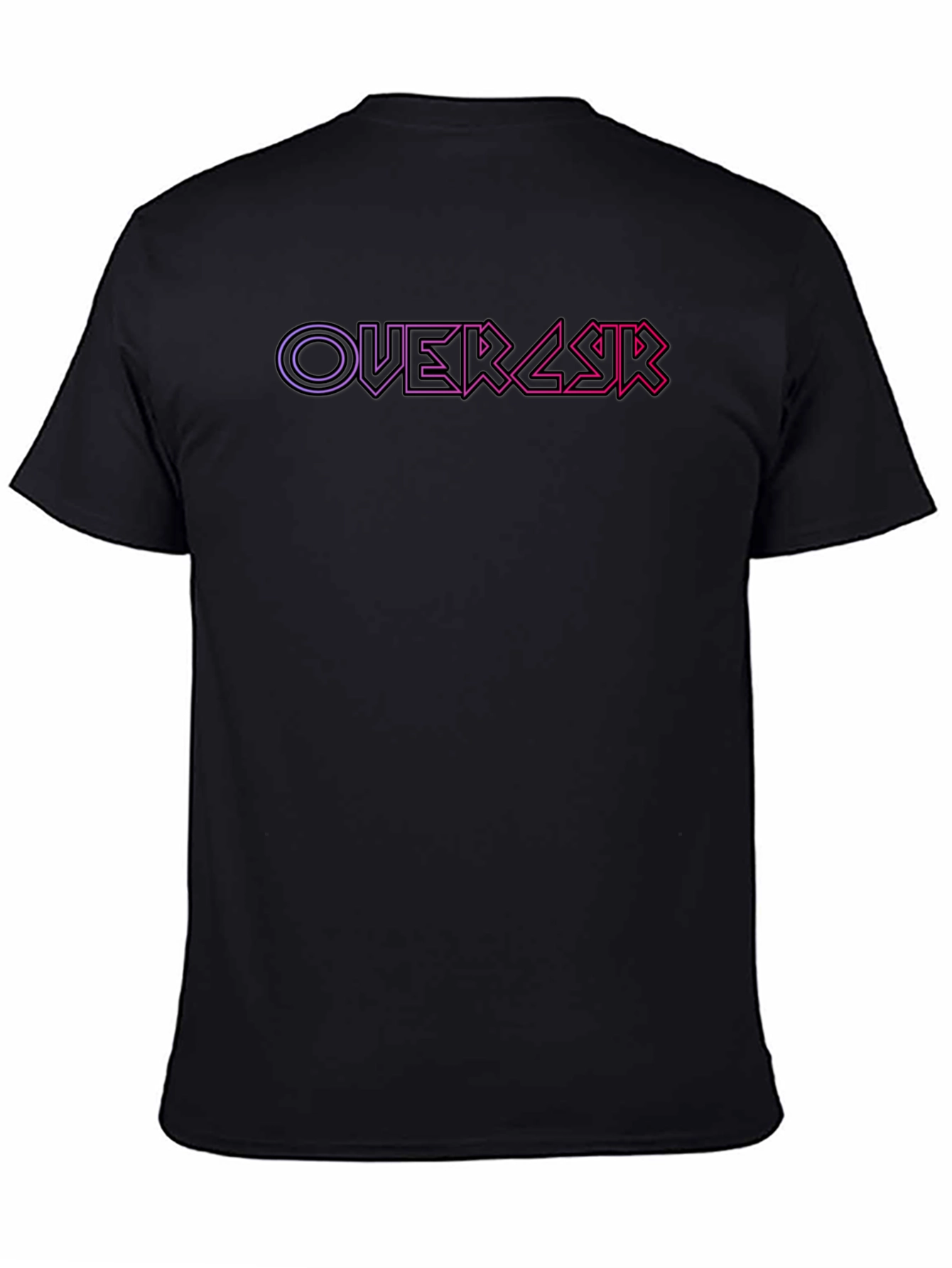Overseer T-Shirt - Black Cotton Graphic Tee