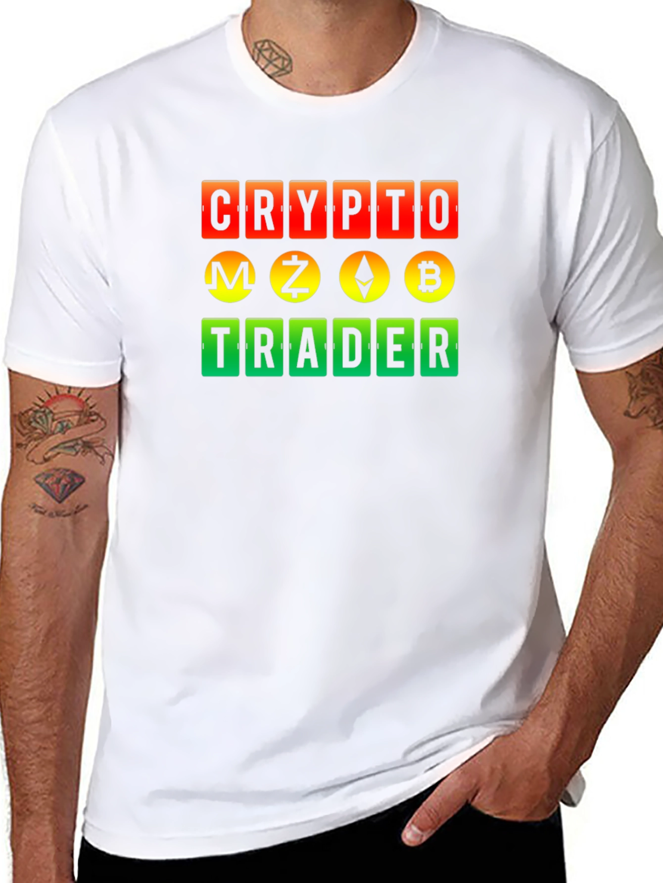 Crypto Trader T-Shirt | Bitcoin Ethereum Altcoins HODL