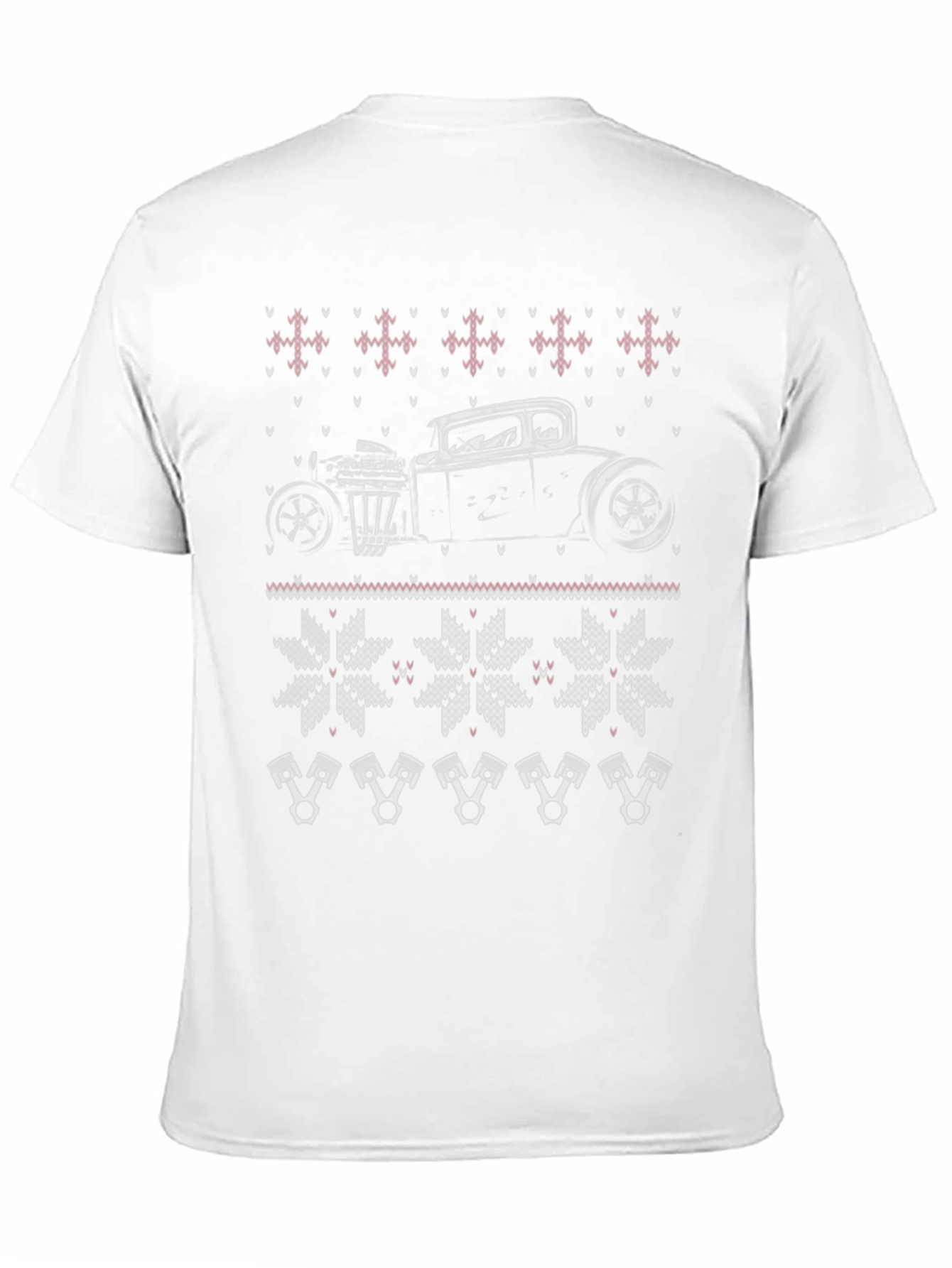 Hot Rod Christmas Sweater T-Shirt