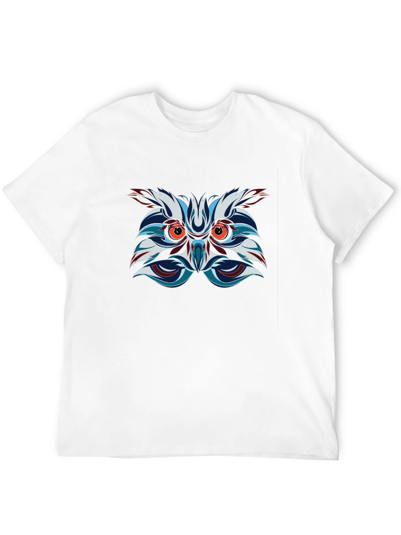 Owl Graphic Tee - Dark Cotton Blend