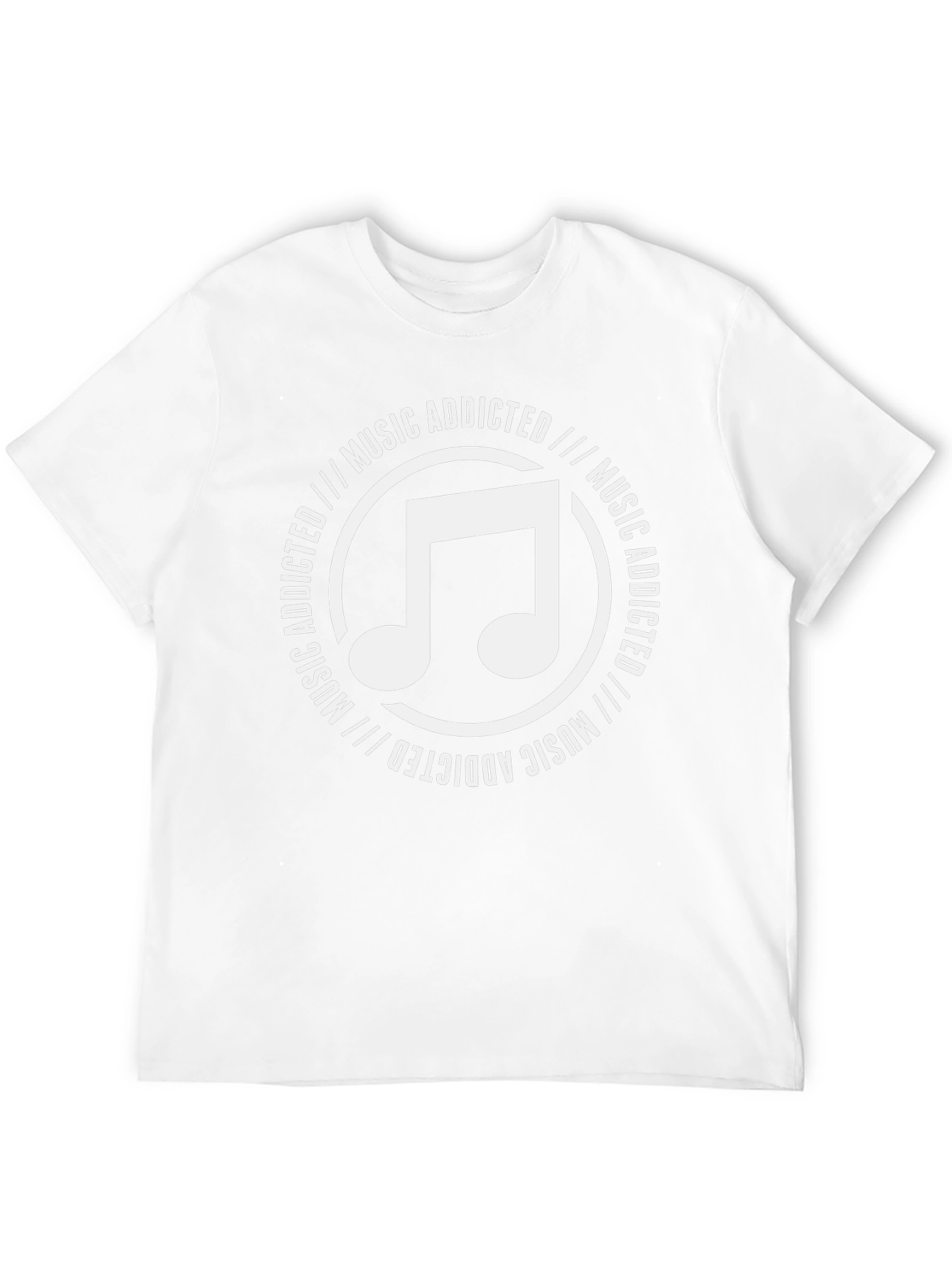 Music Addicted Graphic T-Shirt