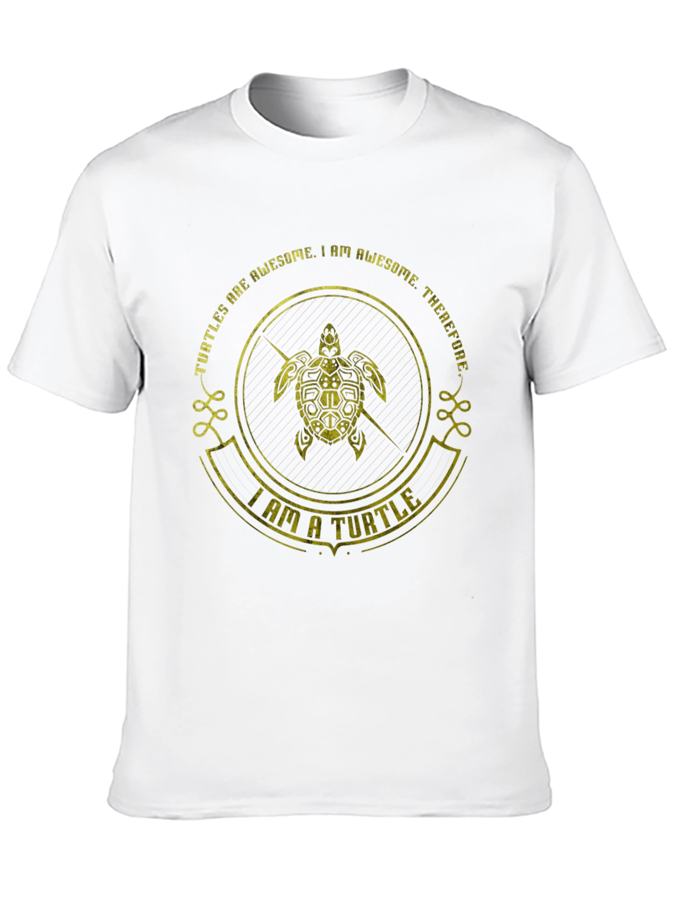 Awesome Turtle Graphic T-Shirt