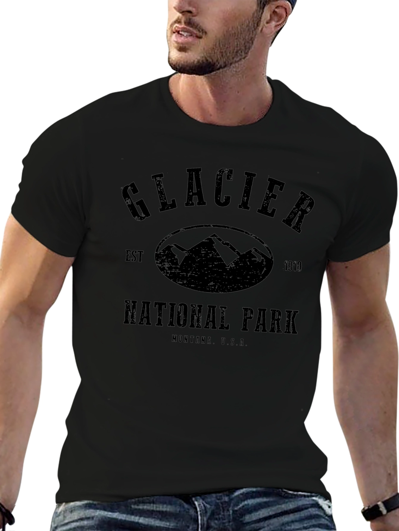 Glacier National Park Graphic T-Shirt