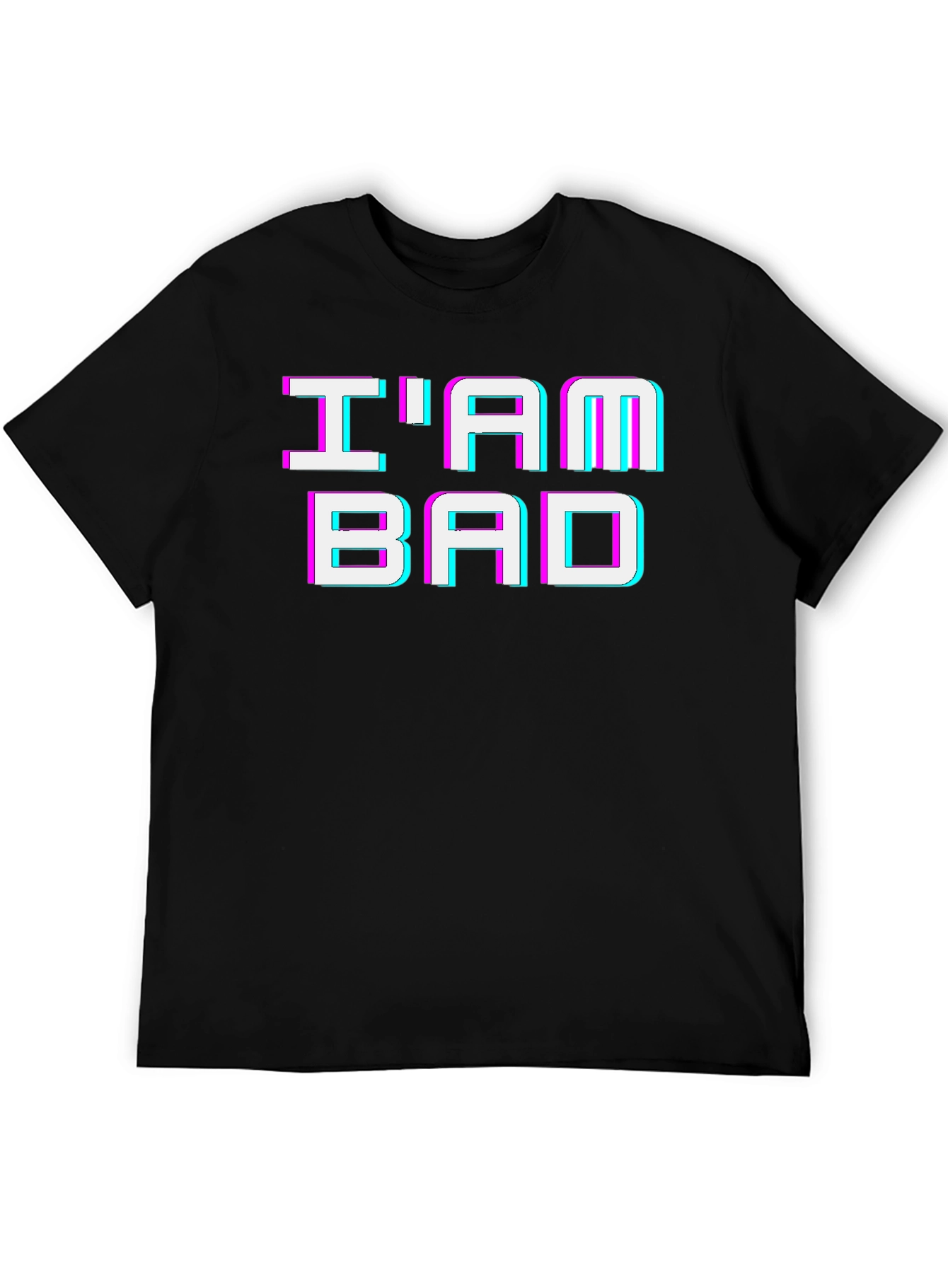 Im Bad 3D Glitch T-Shirt