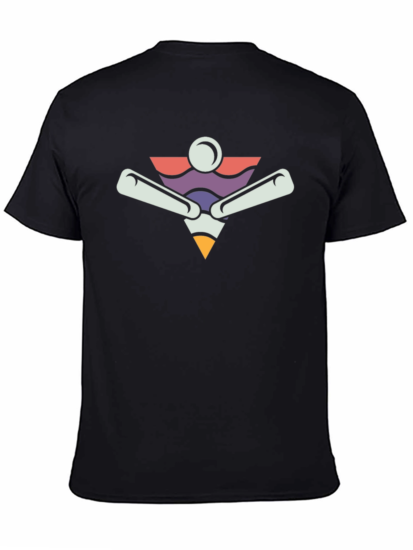 Artistic Graphic Tee - Unique Abstract Design