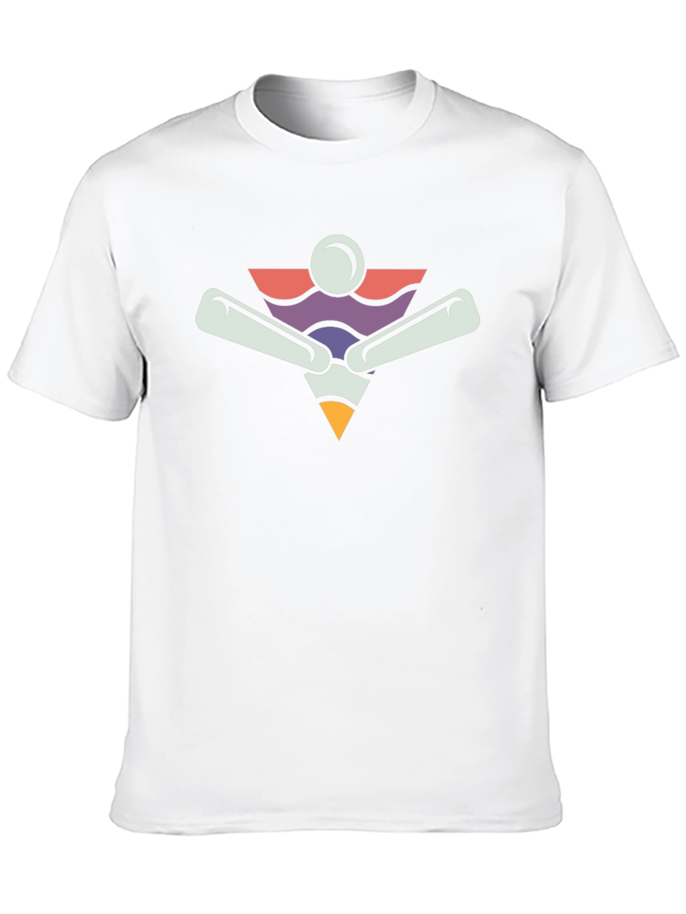 Artistic Graphic Tee - Unique Abstract Design