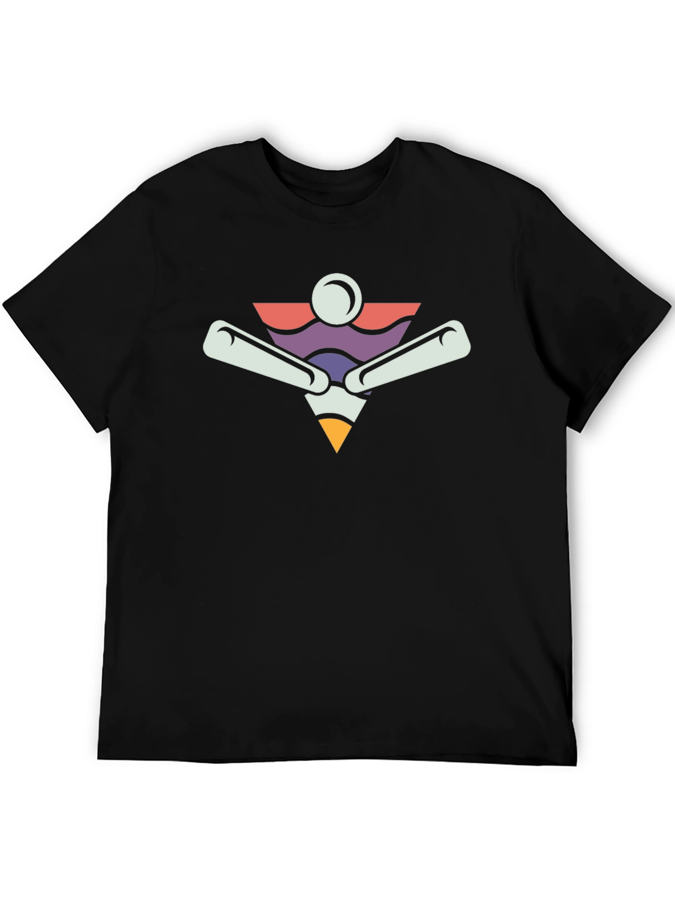 Artistic Graphic Tee - Unique Abstract Design