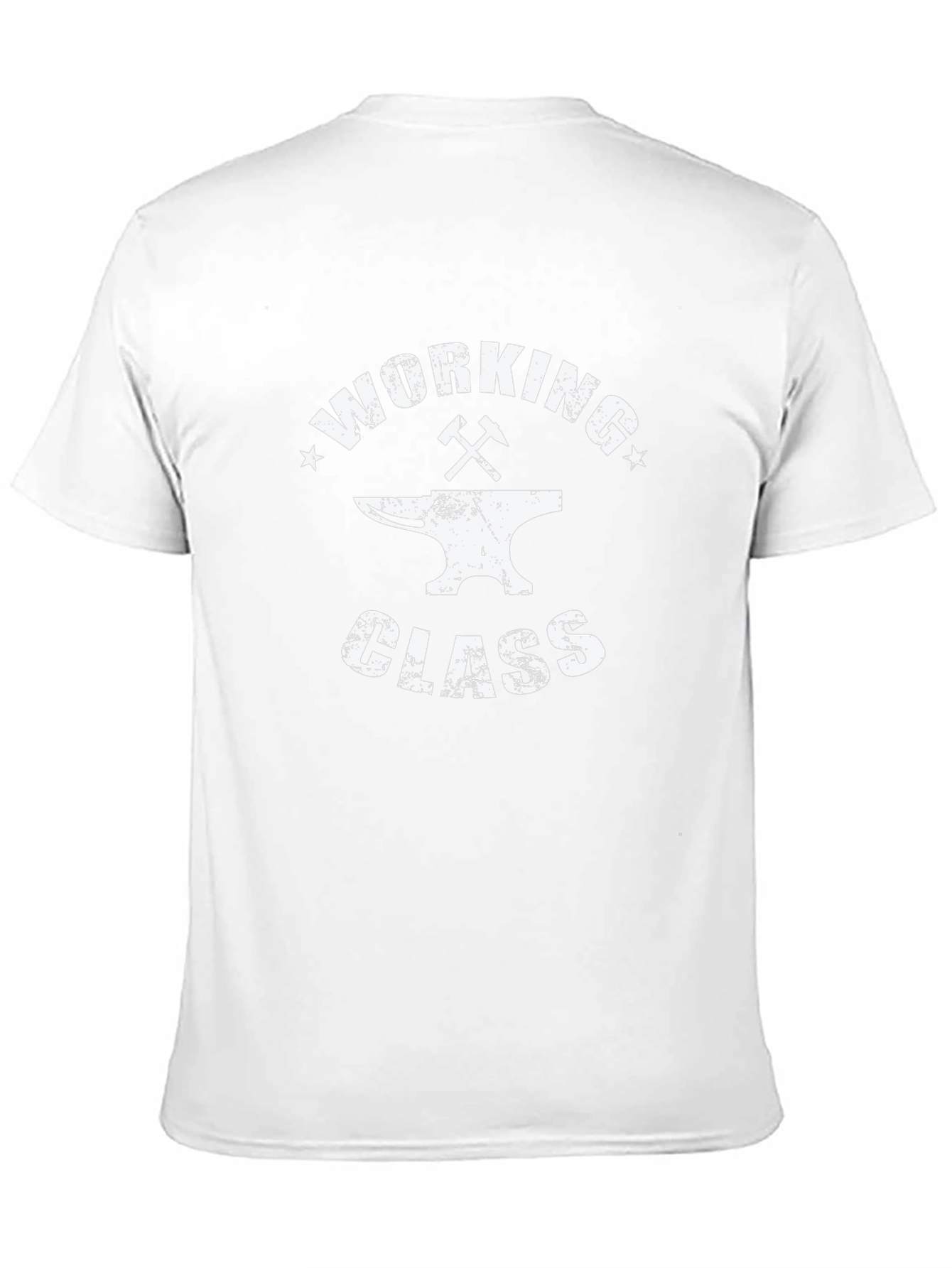 Working Class Black T-Shirt Anvil Graphic Tee