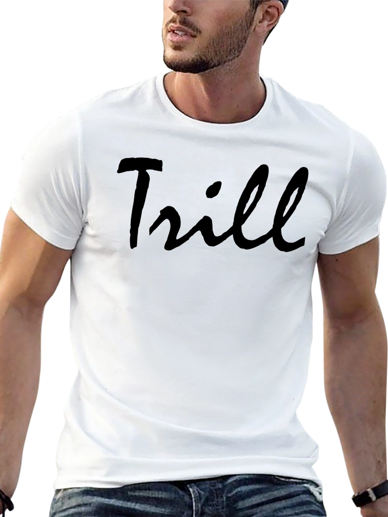 Trill Black T-Shirt - Casual Style