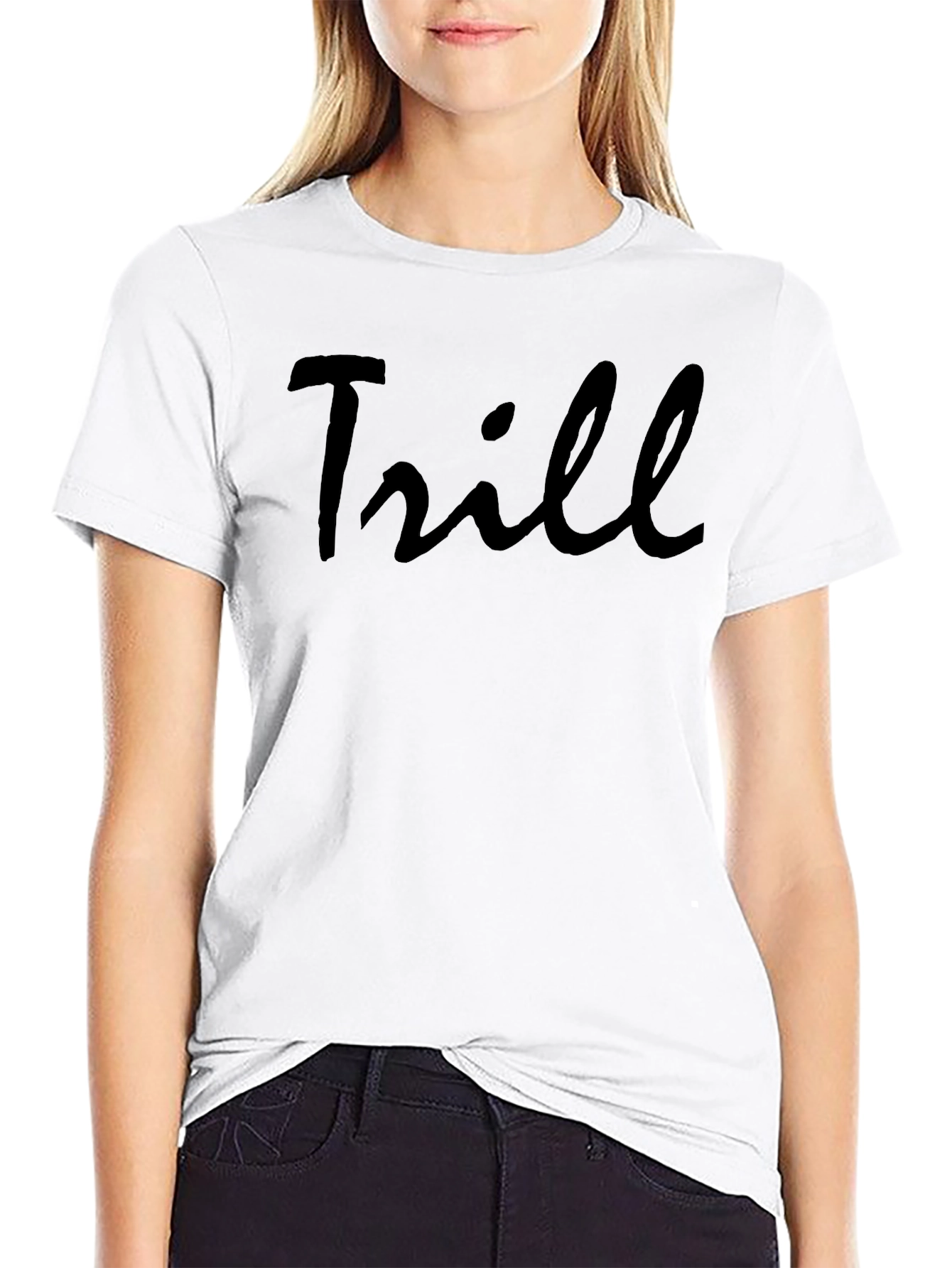 Trill Black T-Shirt - Casual Style