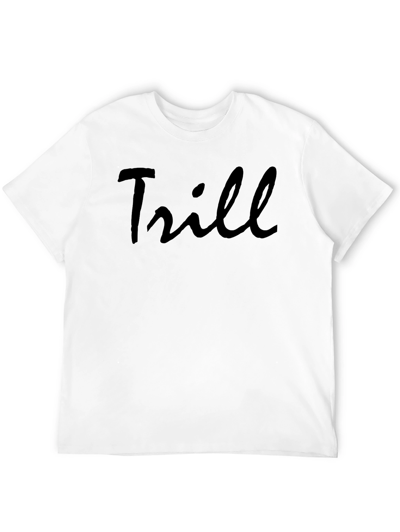 Trill Black T-Shirt - Casual Style