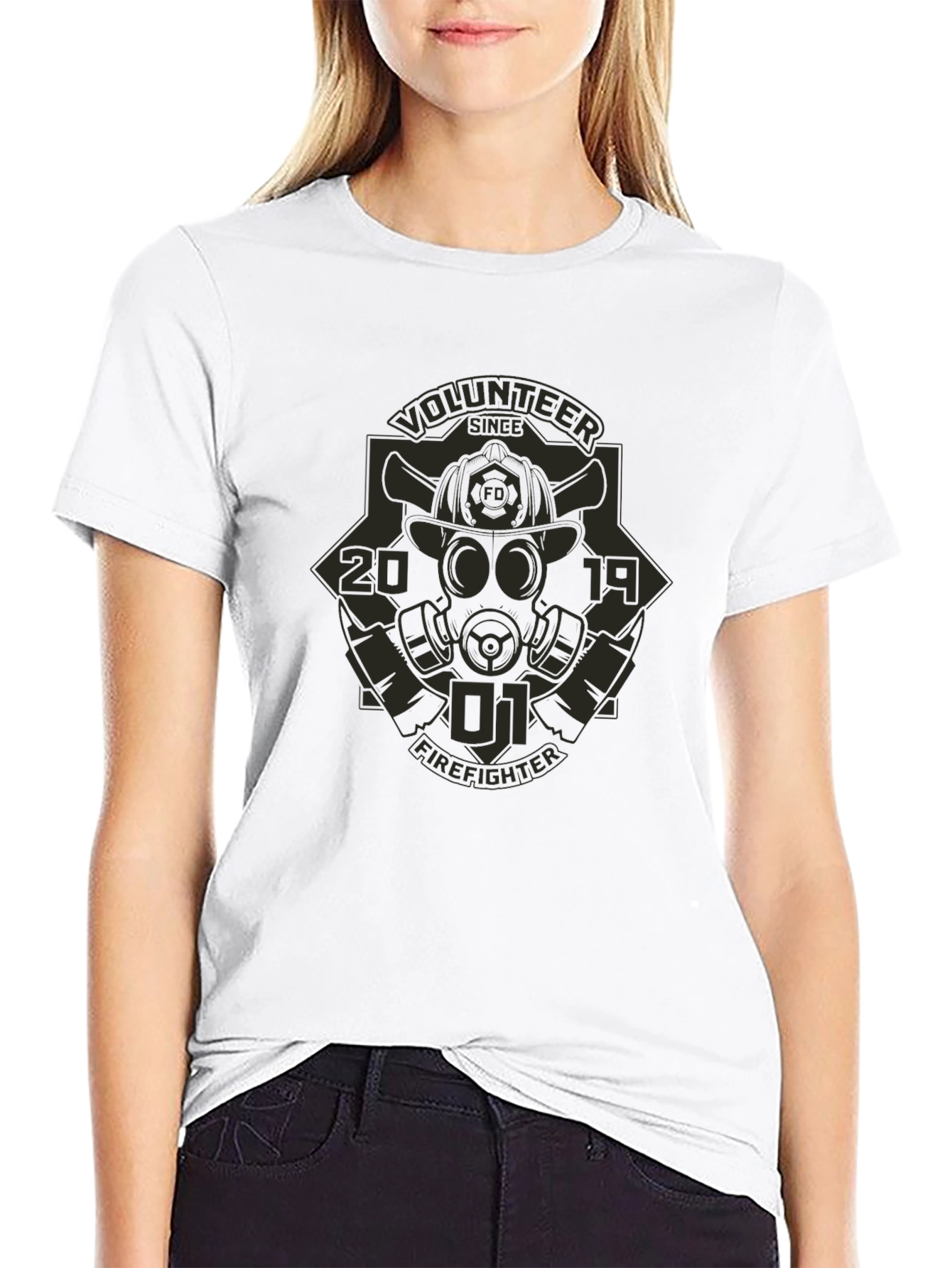 Volunteer Firefighter Tee - 2019 Dept. T-Shirt