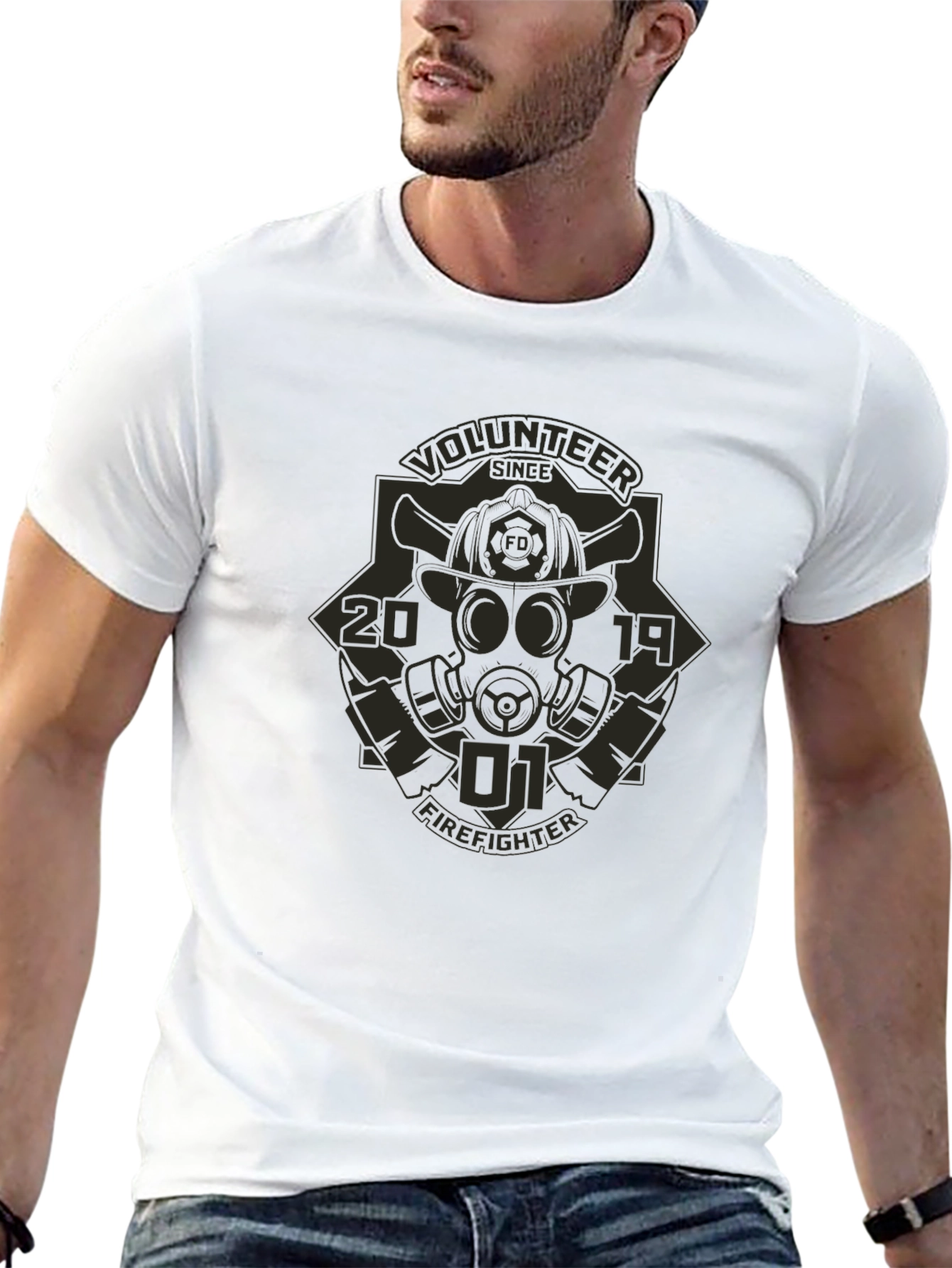 Volunteer Firefighter Tee - 2019 Dept. T-Shirt