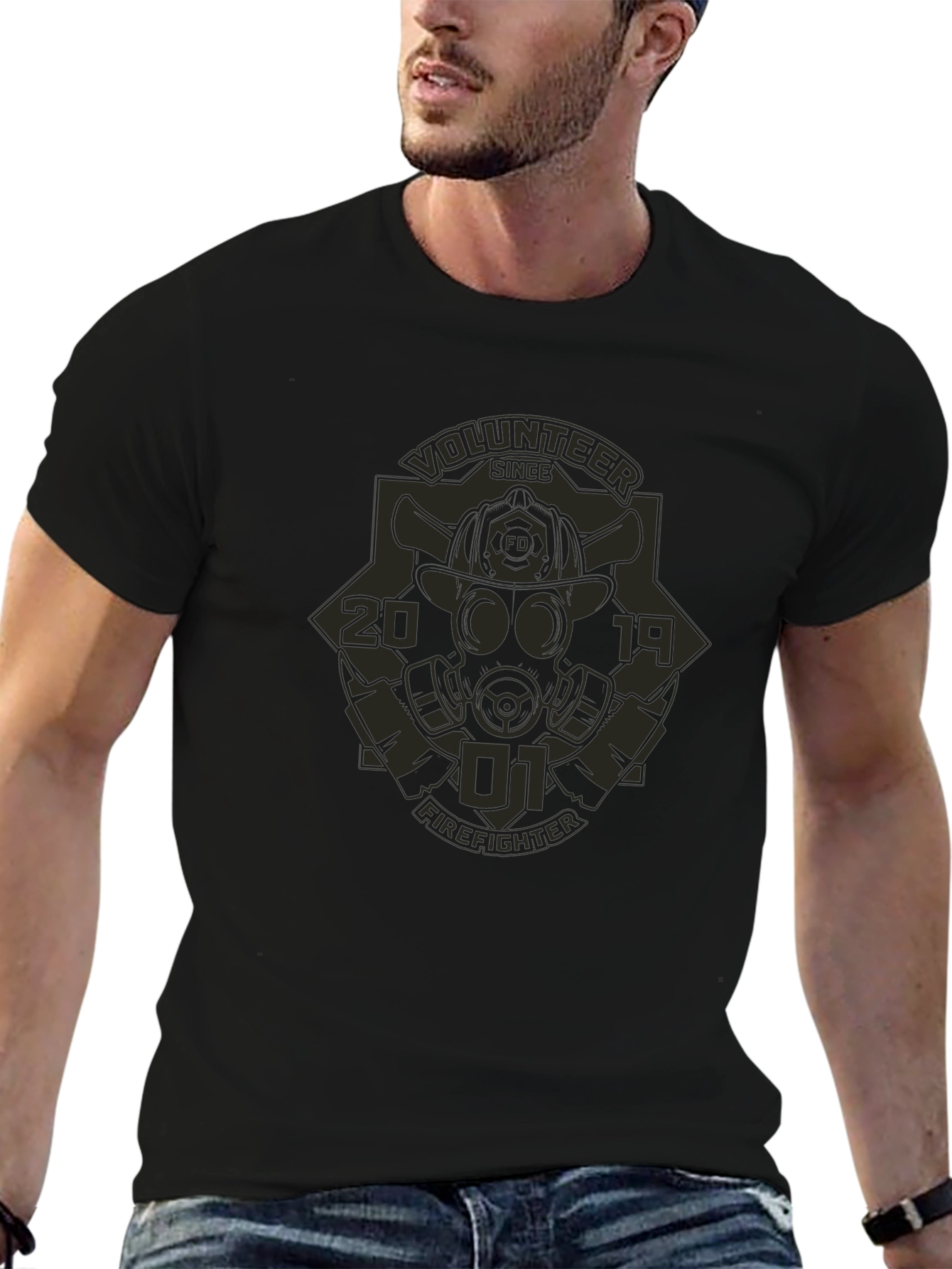 Volunteer Firefighter Tee - 2019 Dept. T-Shirt