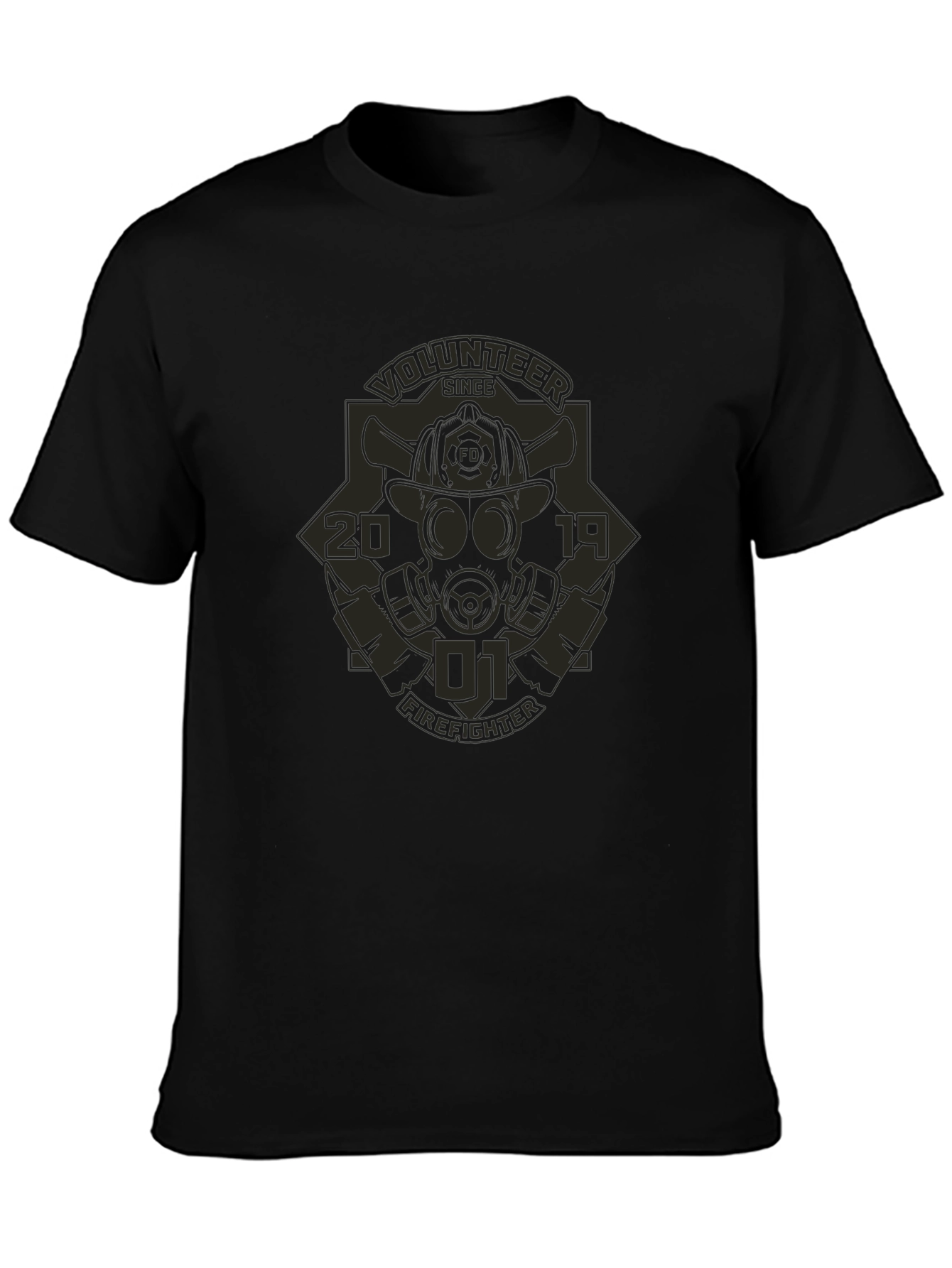 Volunteer Firefighter Tee - 2019 Dept. T-Shirt