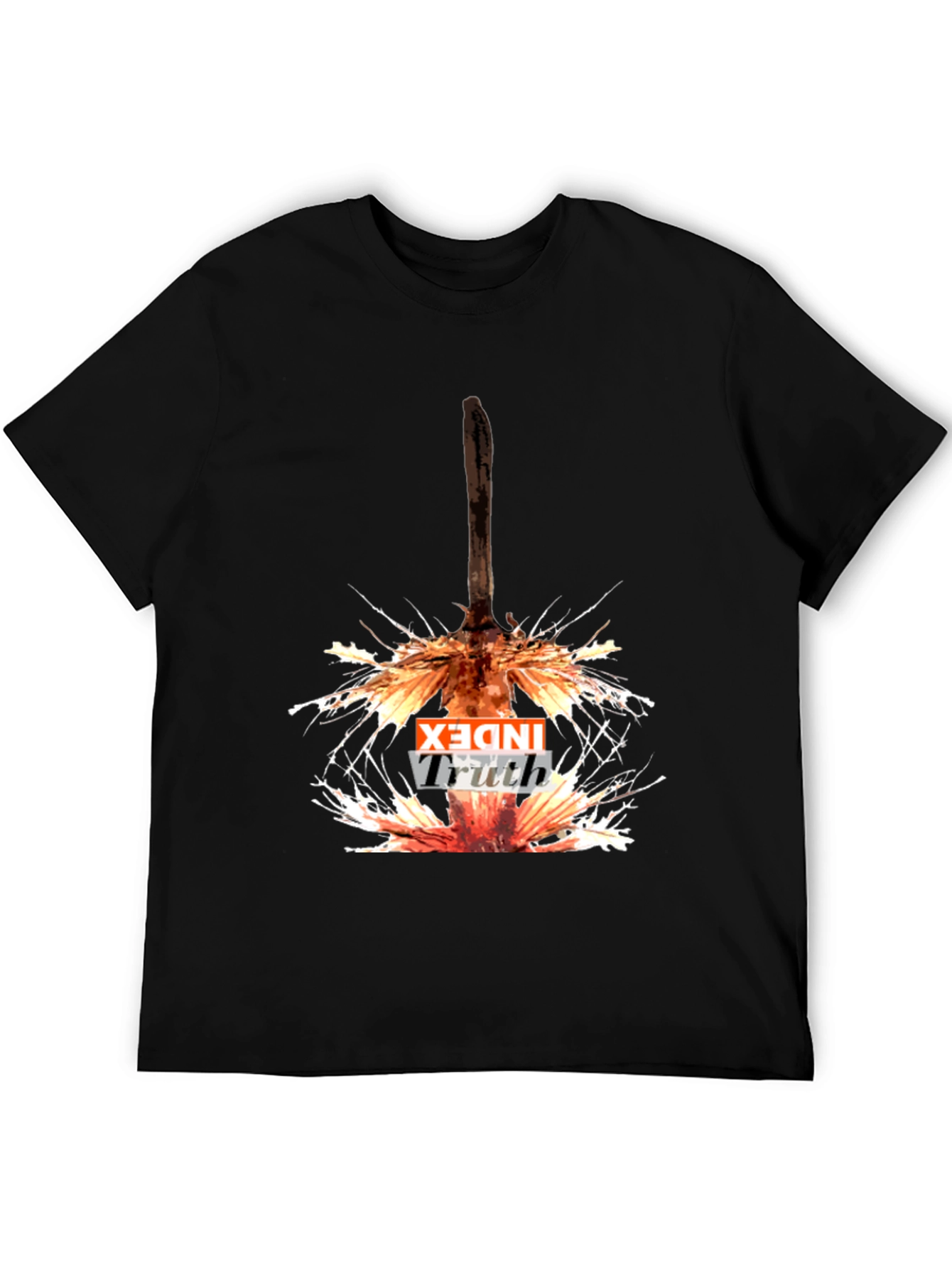 Index Truth Black Graphic T-Shirt