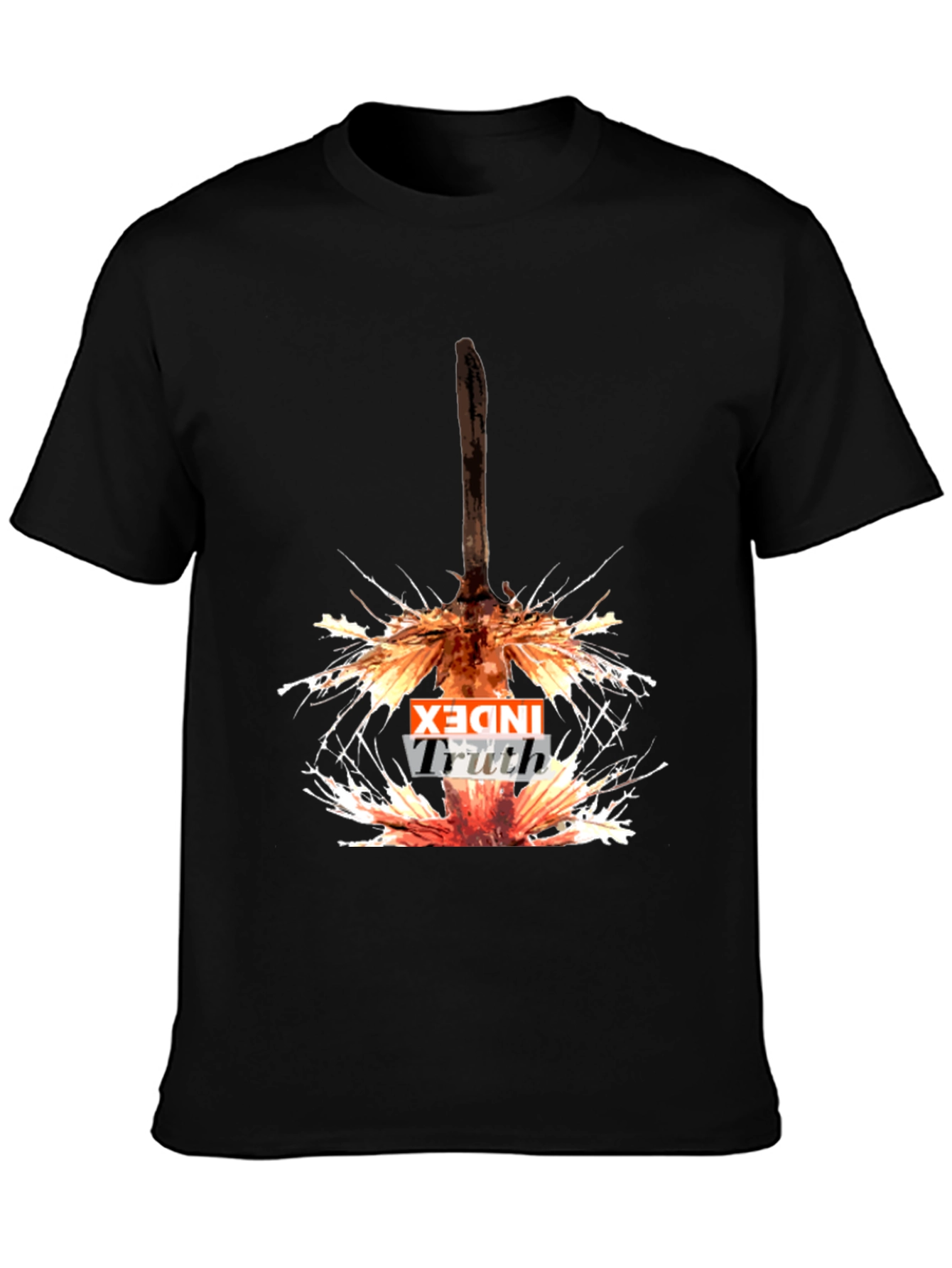 Index Truth Black Graphic T-Shirt