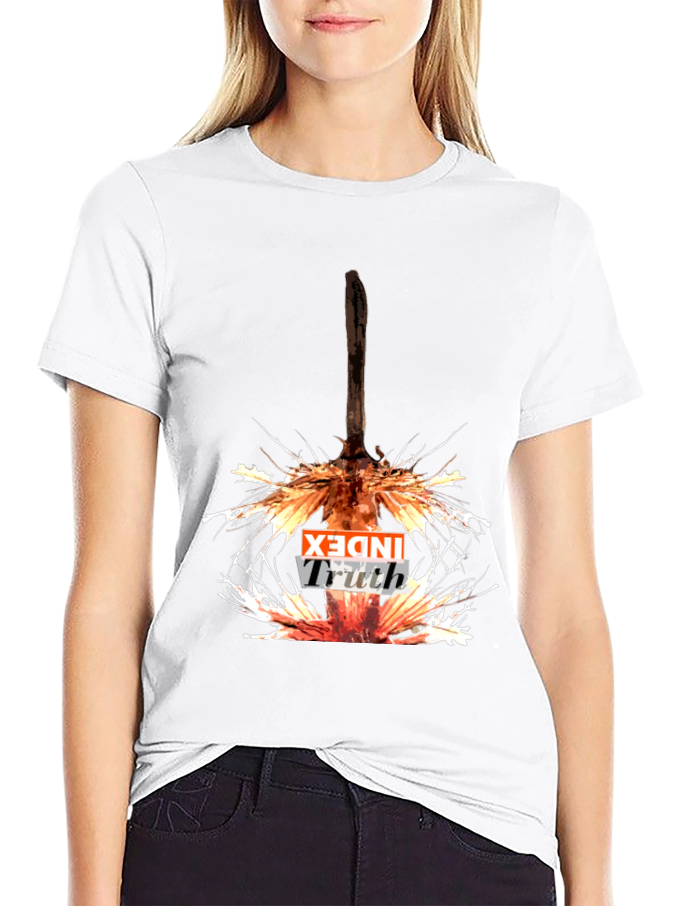 Index Truth Black Graphic T-Shirt